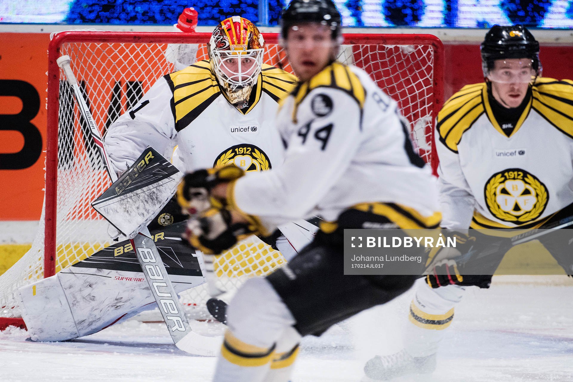 Brynäs målvakt Felix Sandström