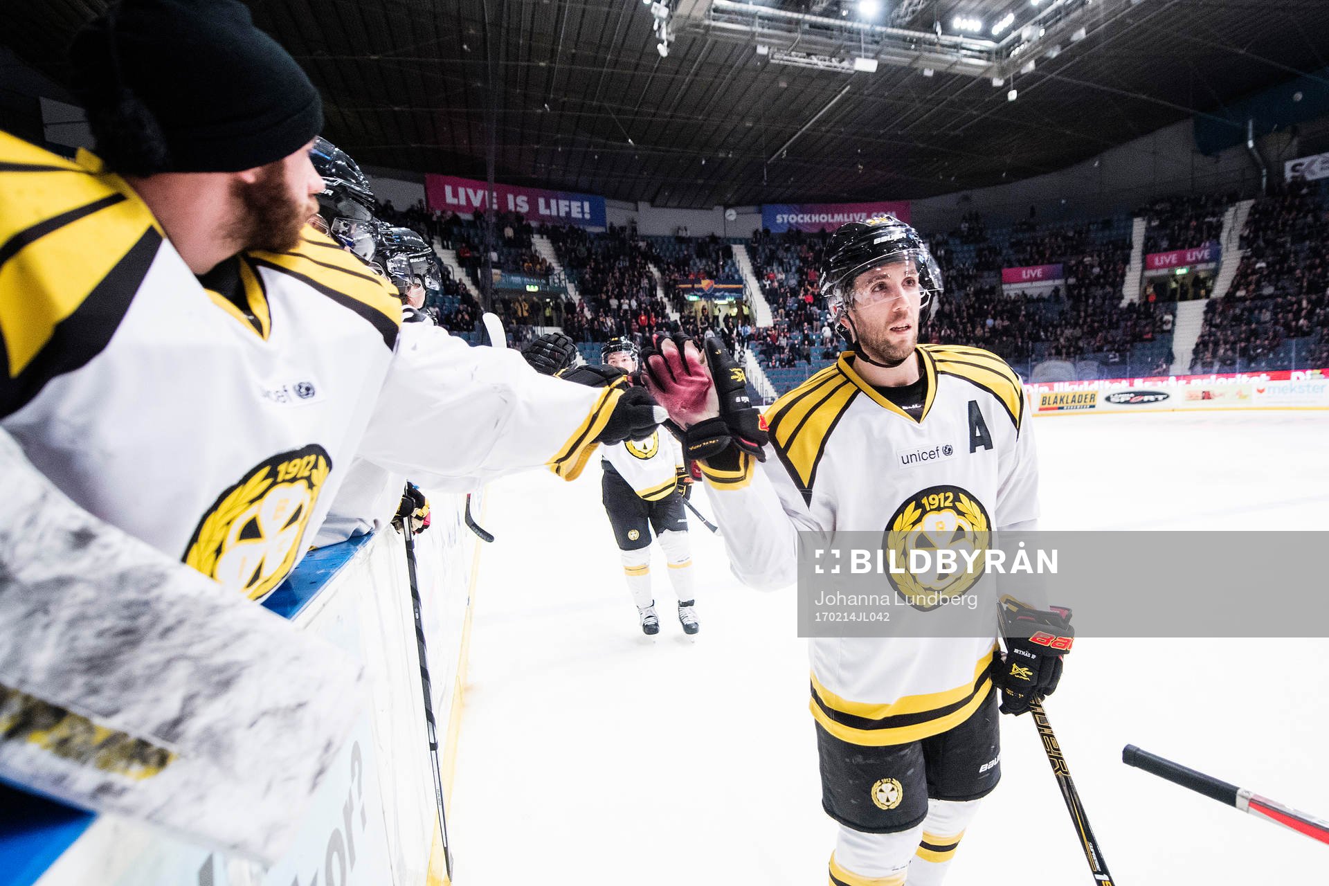 Brynäs Ryan Gunderson jublar