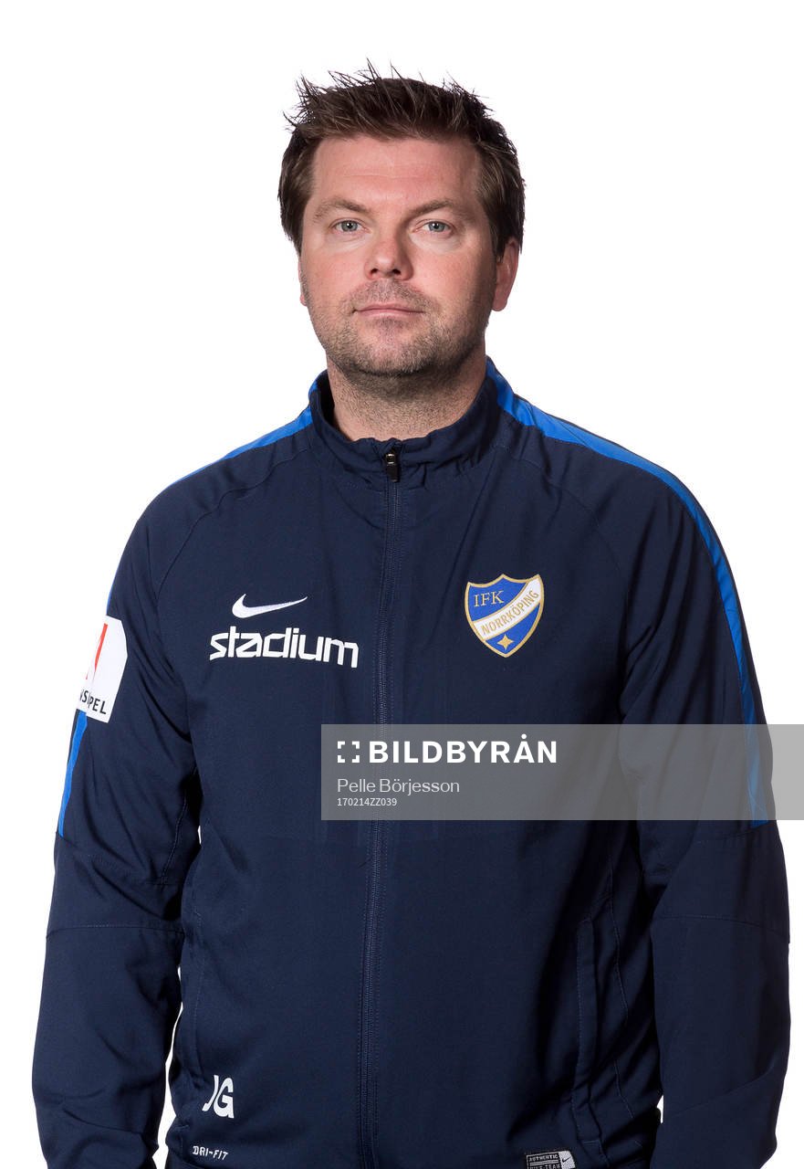 Norrköpings Manager Jens Gustafsson