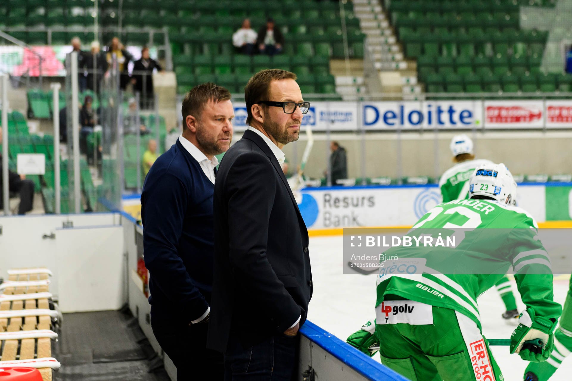 Rögles assisterande tränare Patrik Ross och assisterande