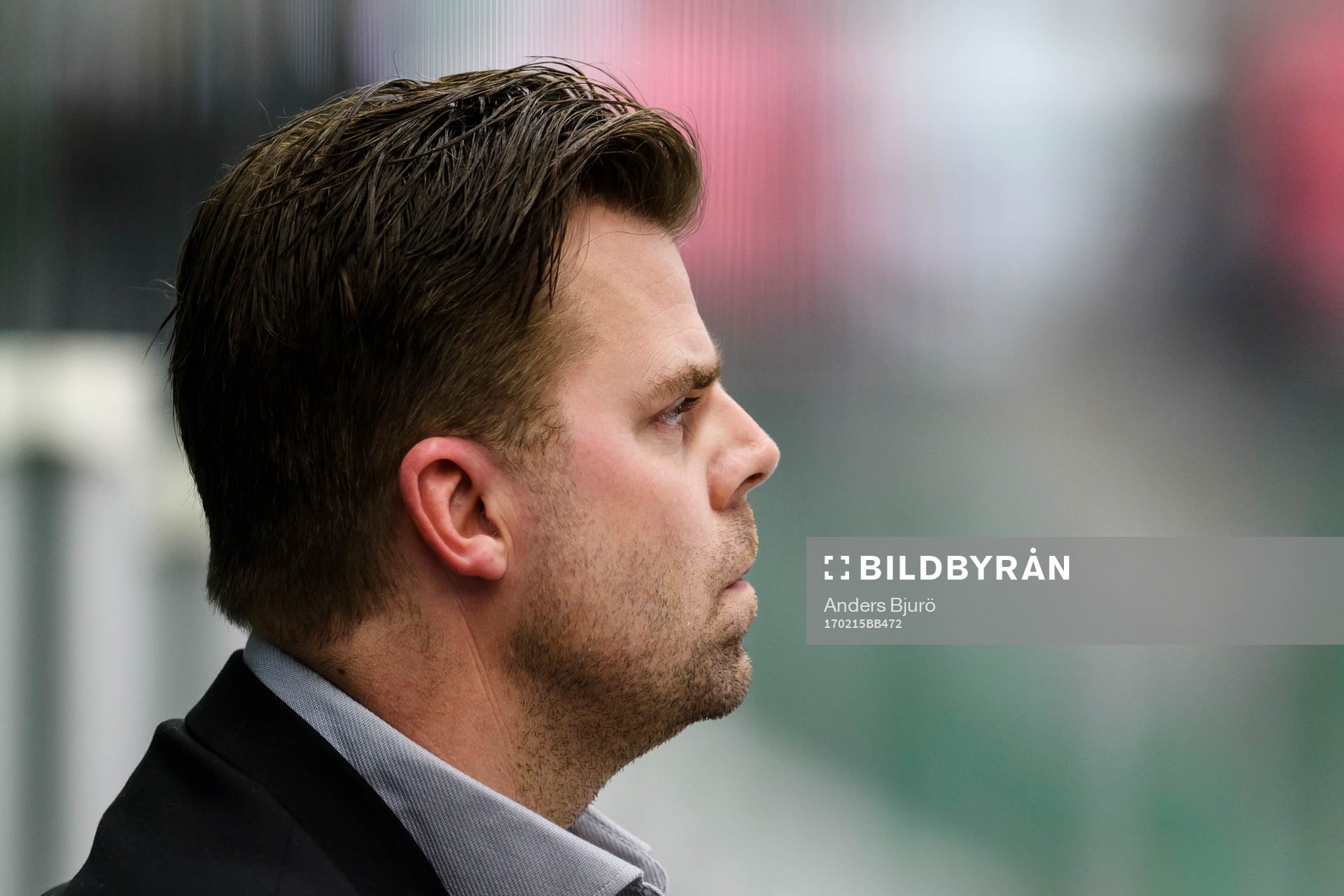 under en ishockeymatch i SHL mellan Rögle och Karlskrona