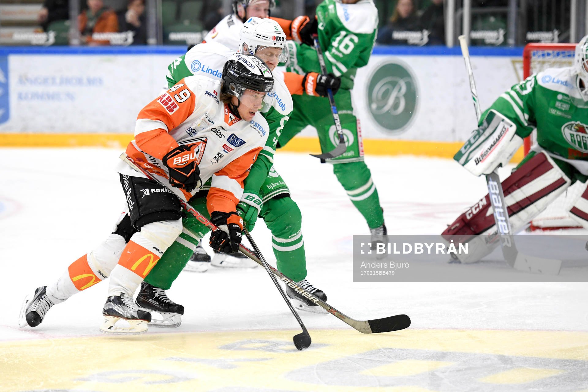 Karlskronas Filip Cruseman och Rögles Jesper Williamsson