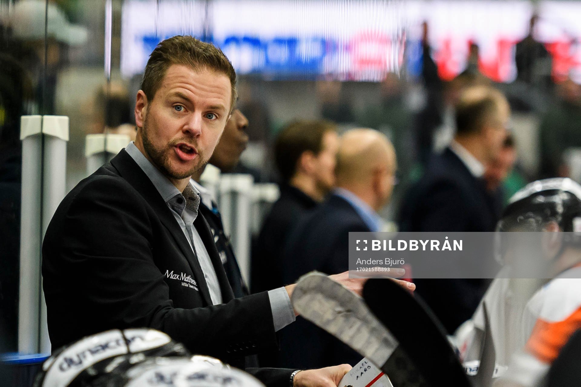 Karlskronas assisterande tränare Mikael Aaro