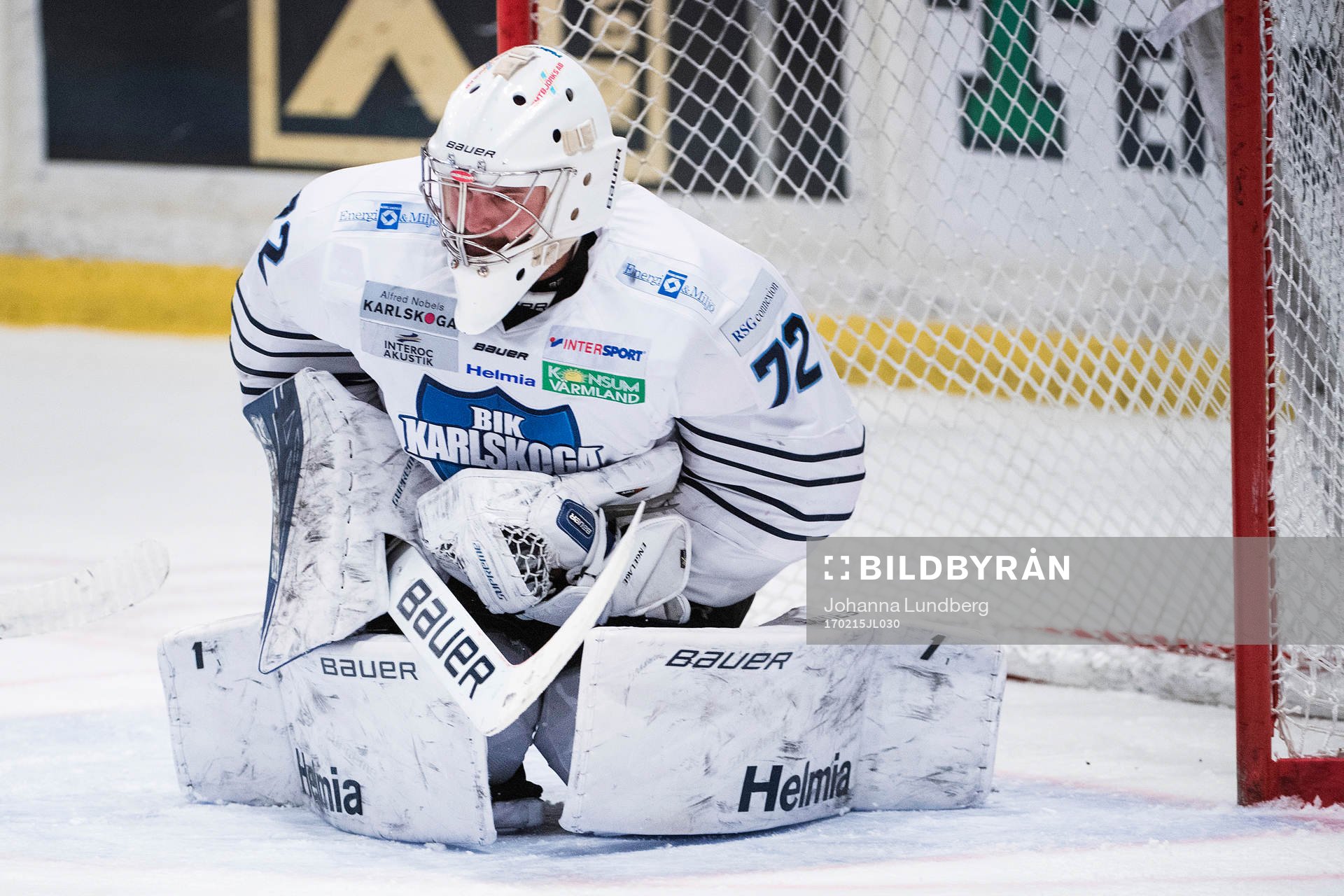 Karlskogas målvakt Andrew Engelage