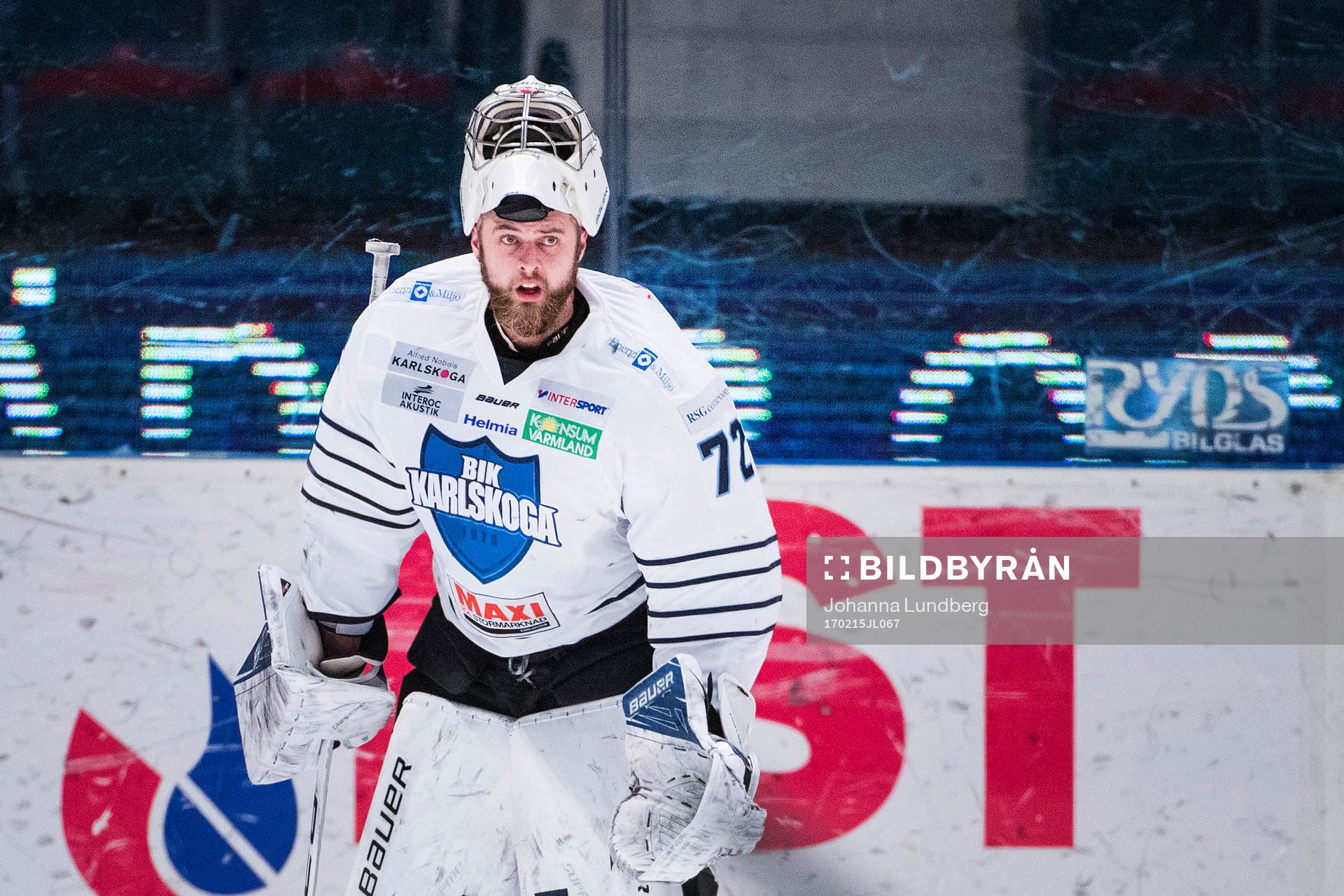 Karlskogas målvakt Andrew Engelage