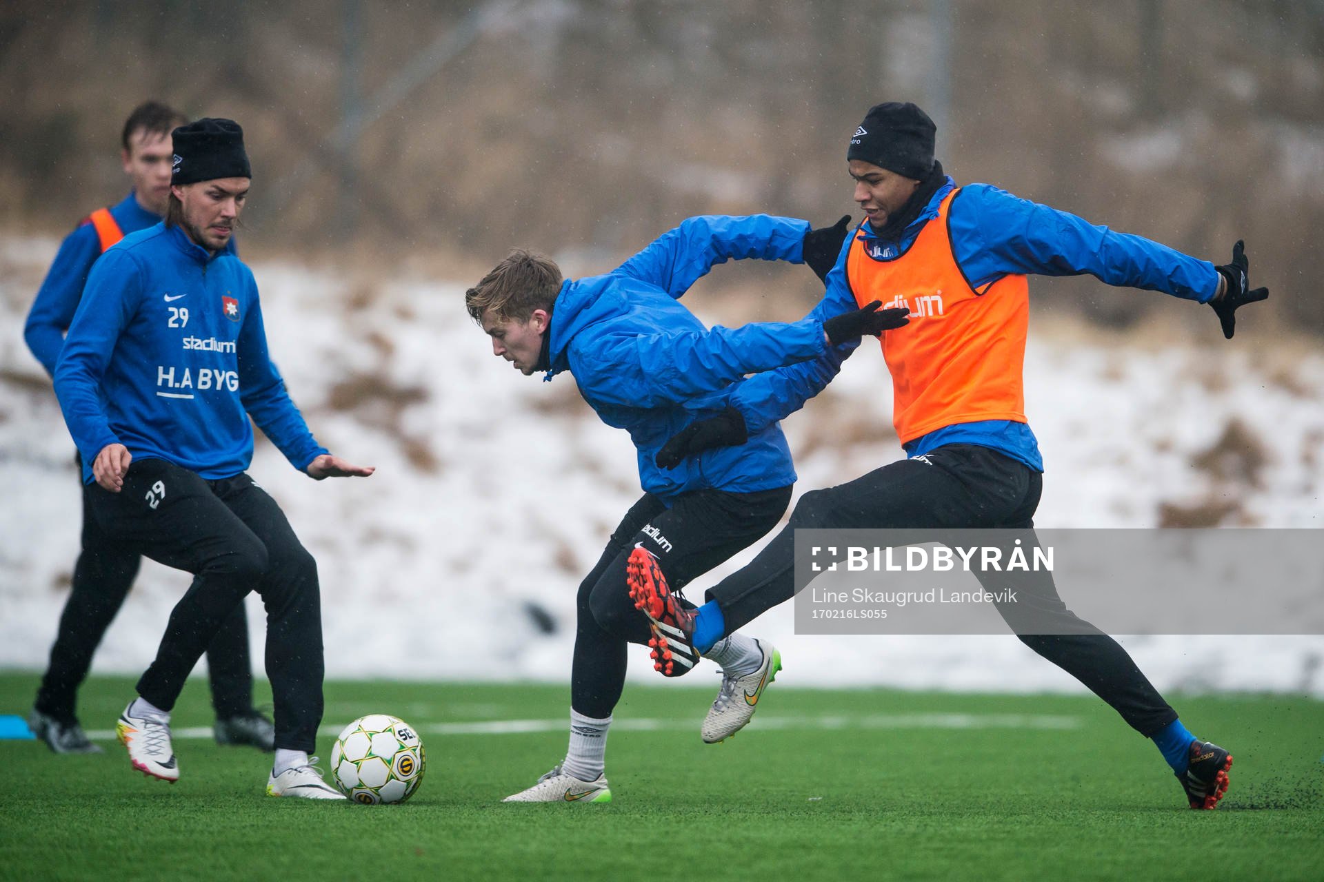 Danny Ervik, Andreas Östling och Jens Cajuste