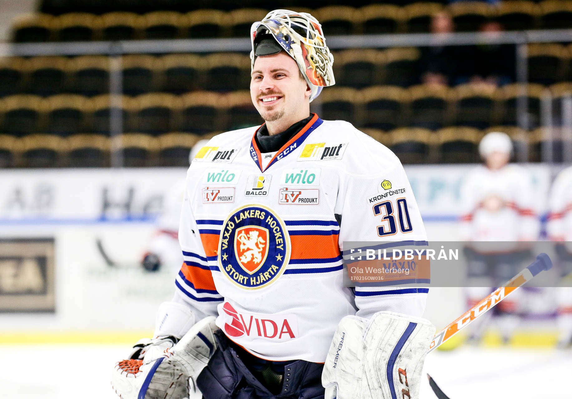 Växjös målvakt Joacim Eriksson