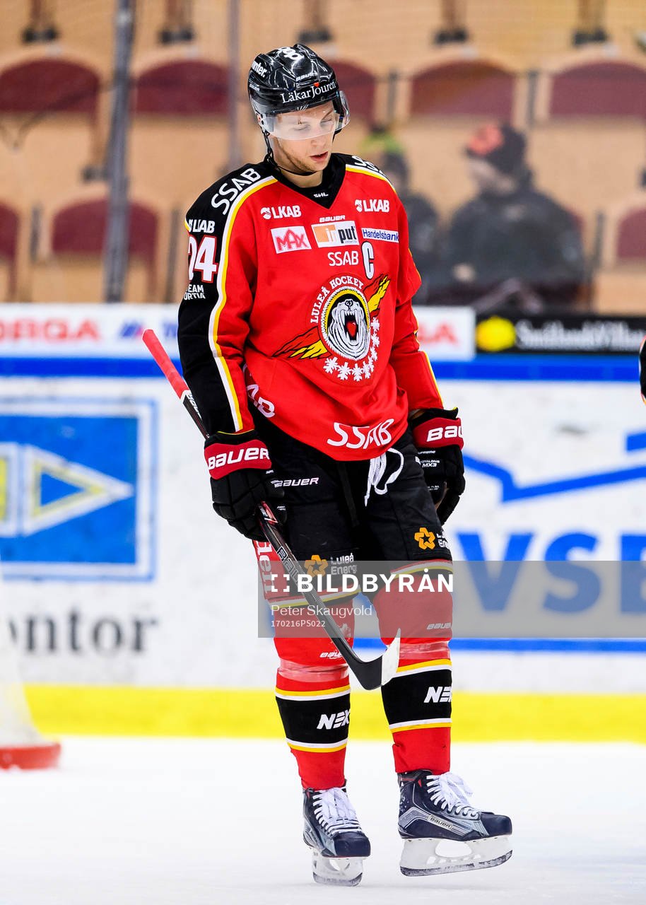 Luleås Johan Harju deppar