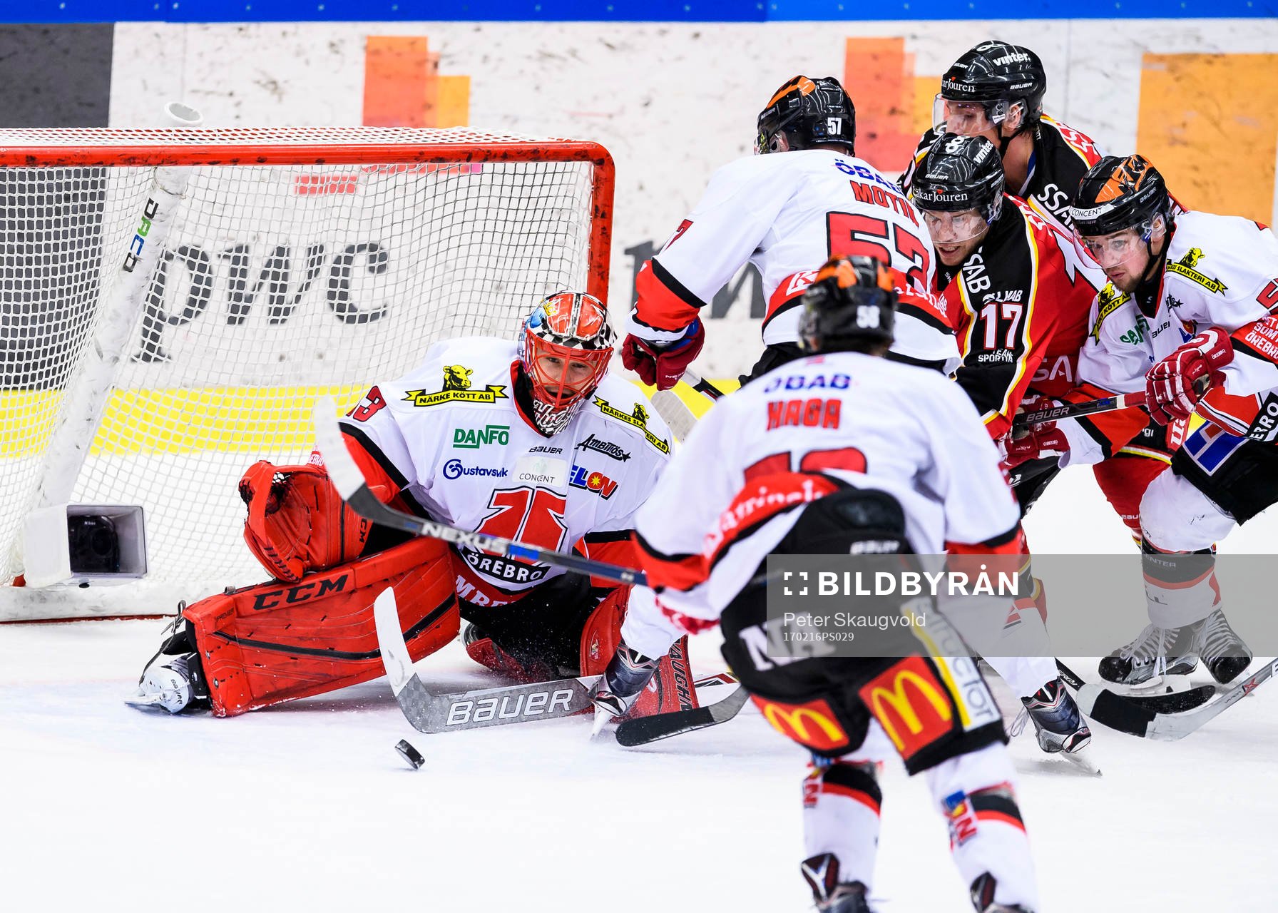 Örebros målvakt Julius Hudacek