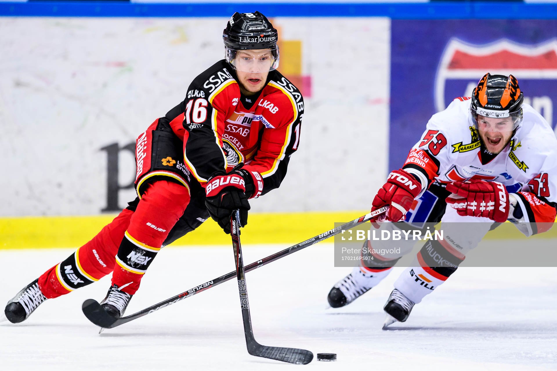 Luleås Einar Emanuelsson och Örebros Bobbo Petersson