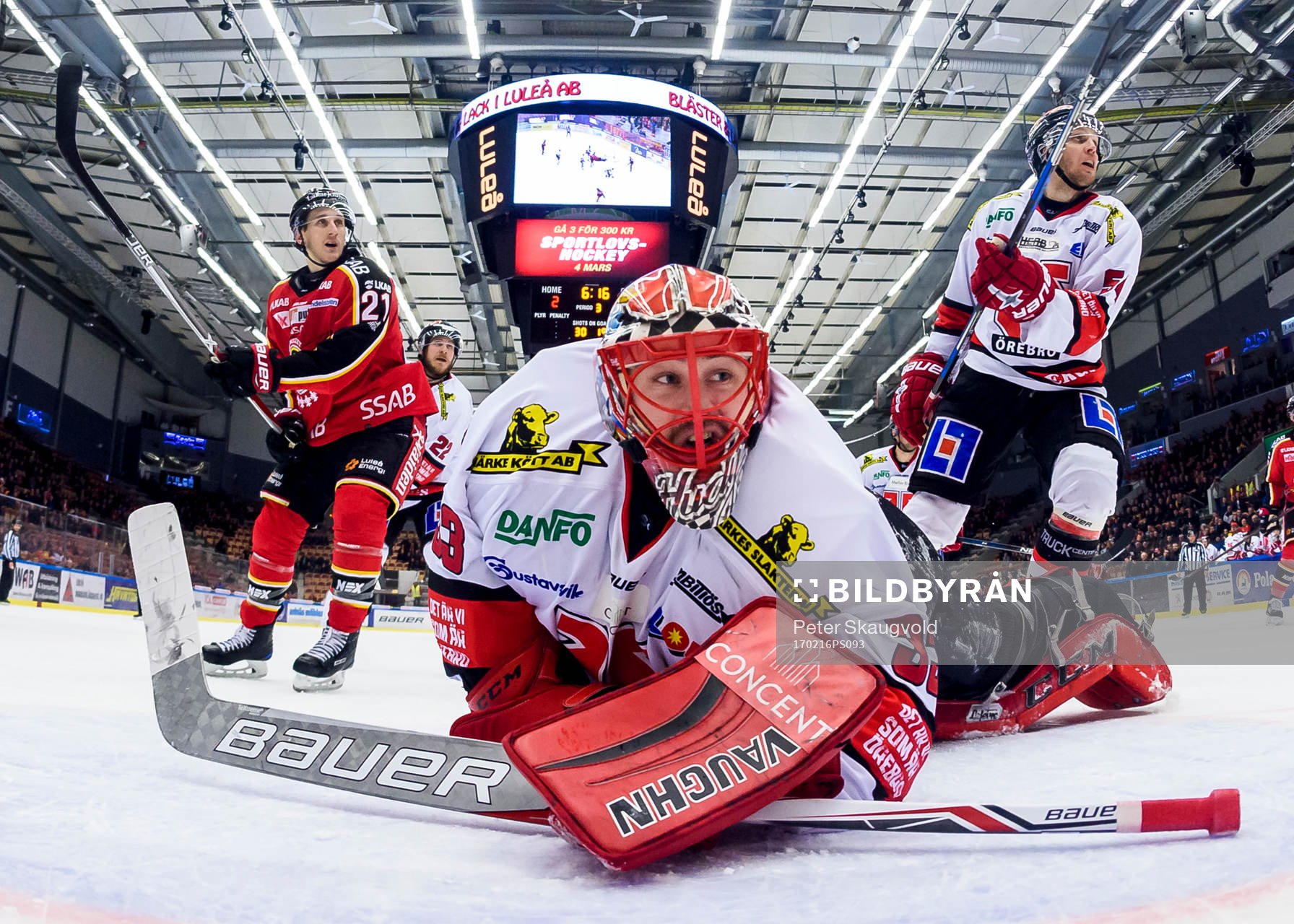 Örebros målvakt Julius Hudacek