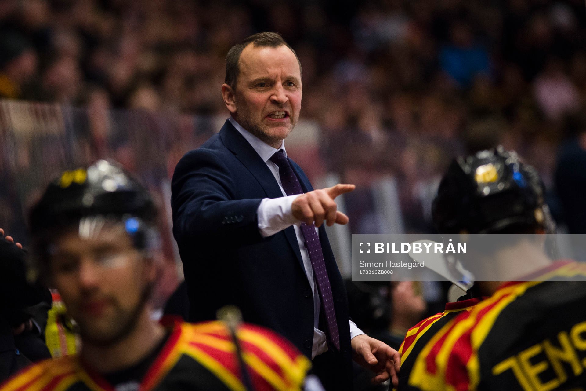 Brynäs tränare Thomas Berglund