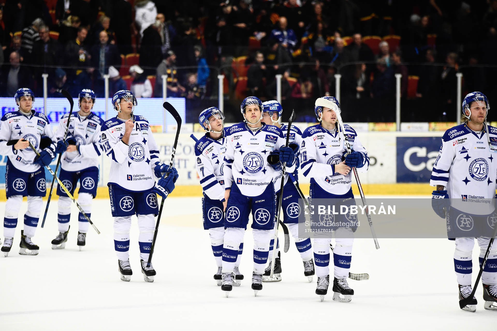 Leksands spelare deppar