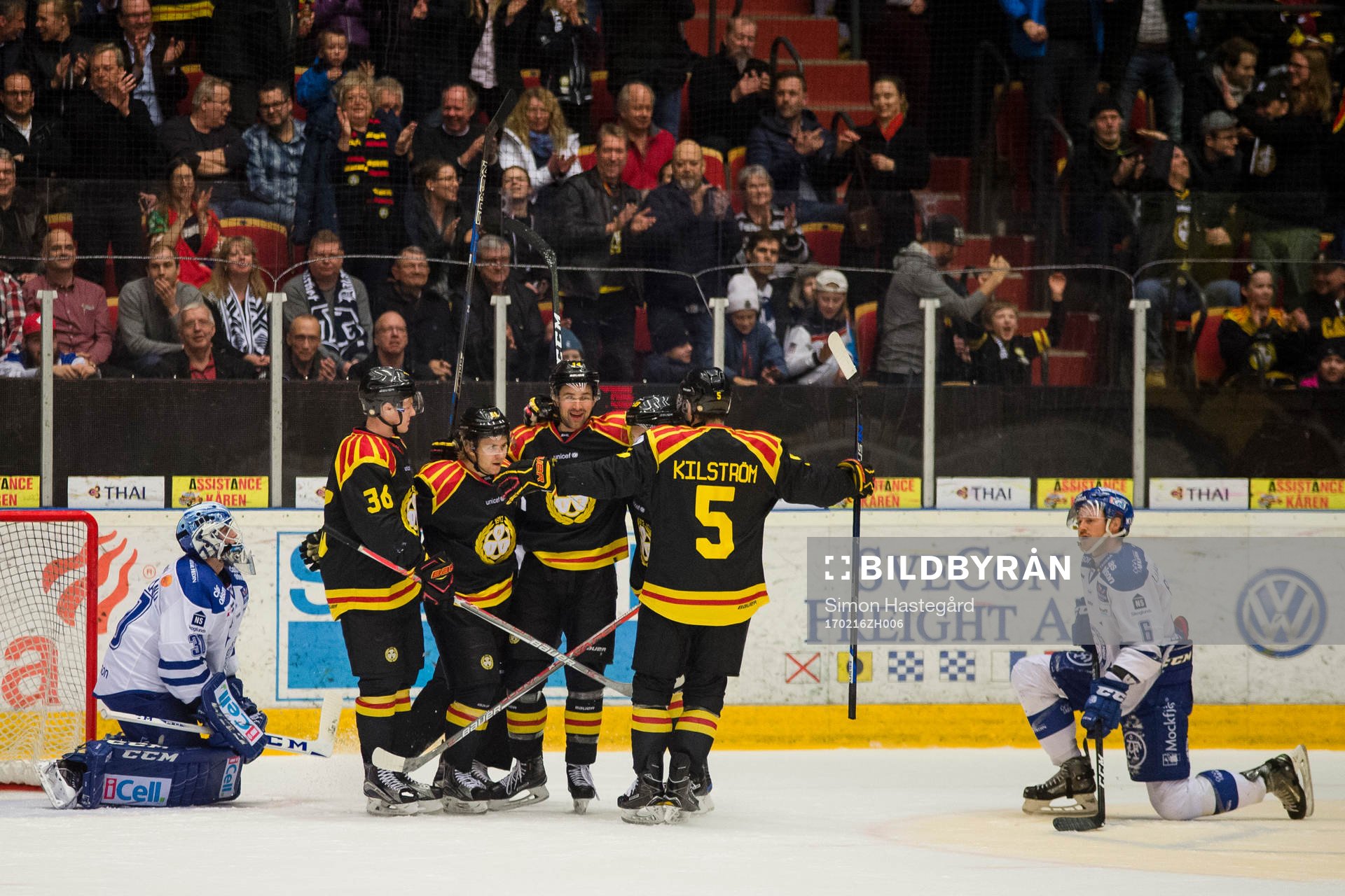 Brynäs  Linus Ölund , Juuso Ikonen , Johan Alcén och