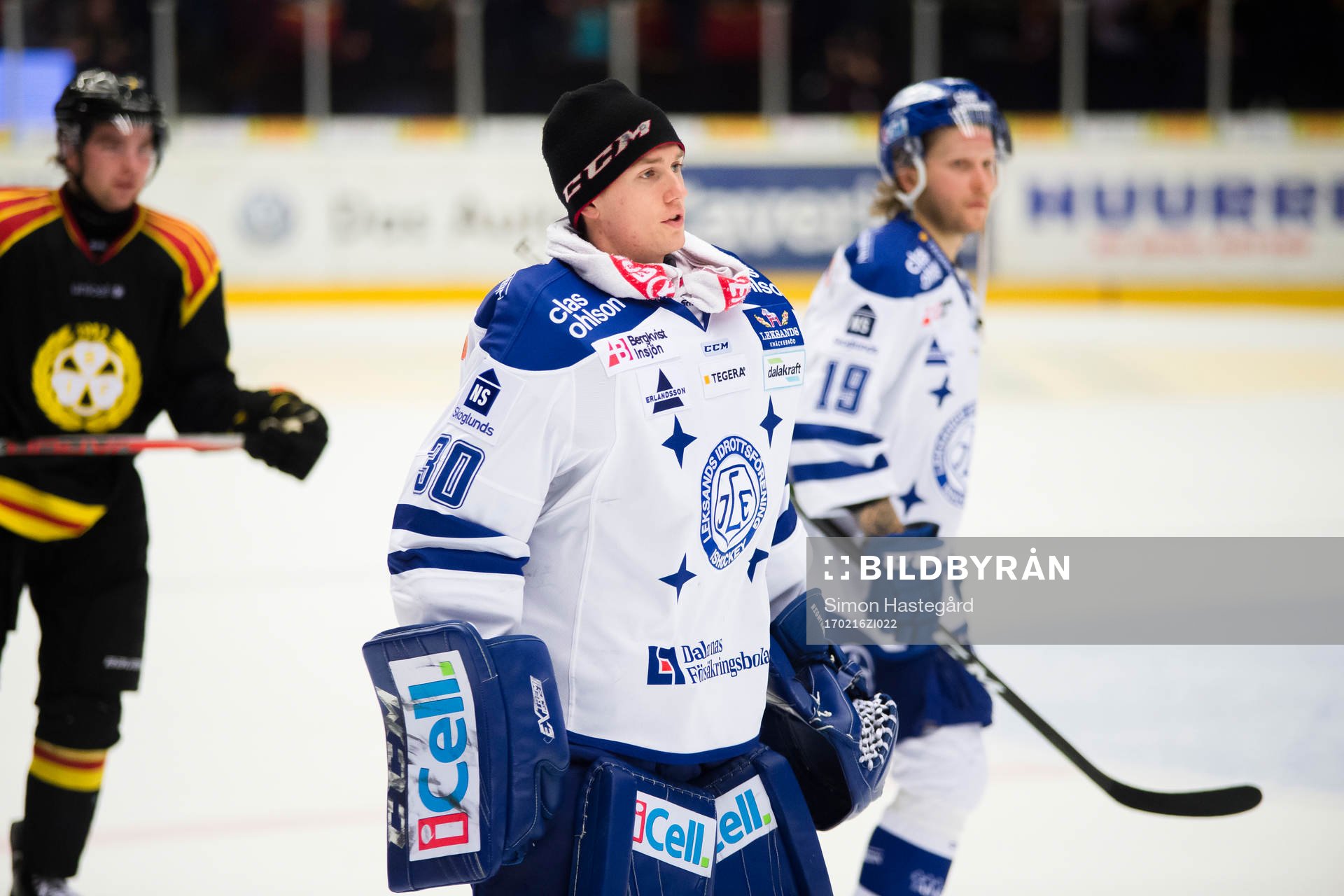Leksands målvakt Henrik Haukeland
