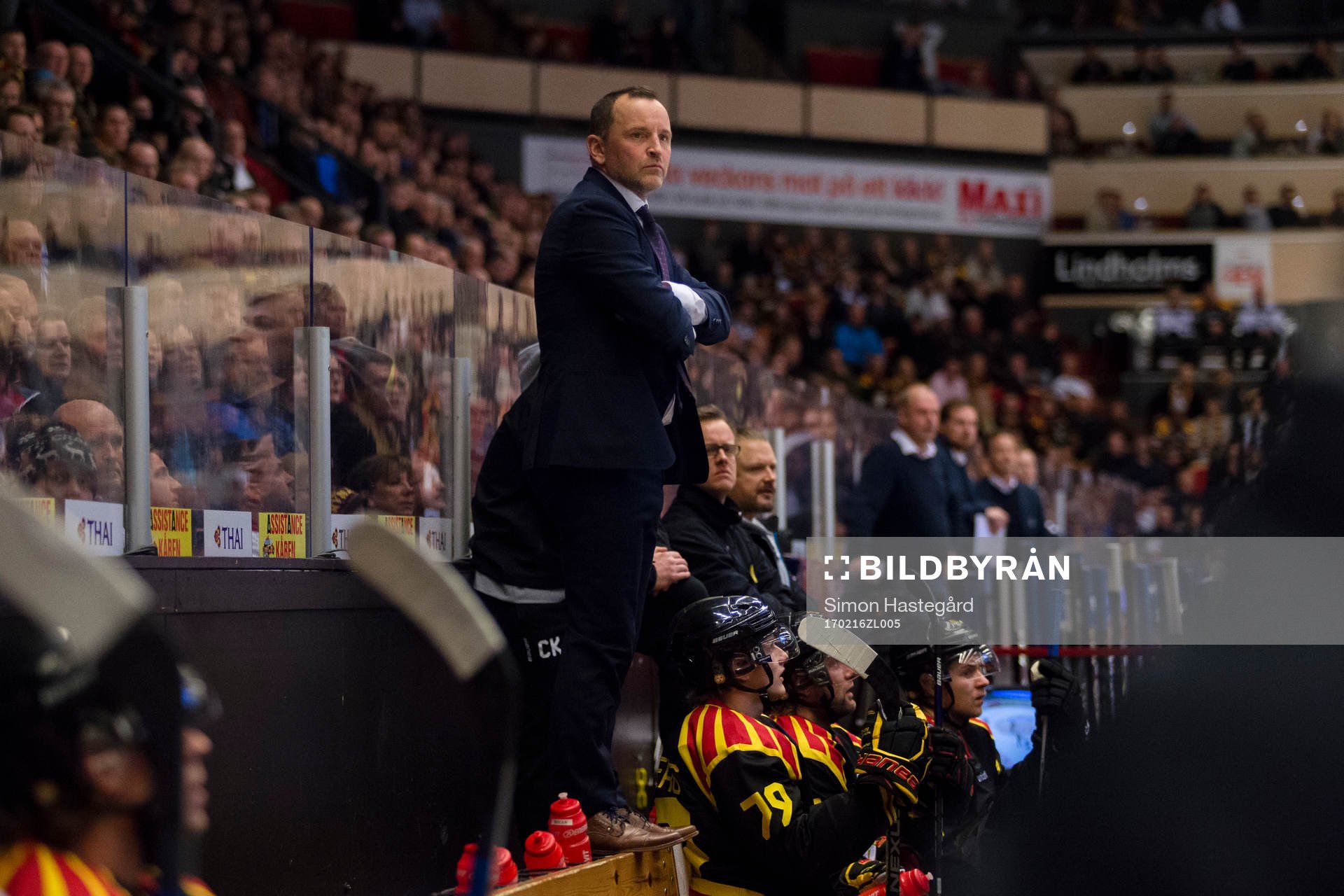 Brynäs tränare Thomas Berglund