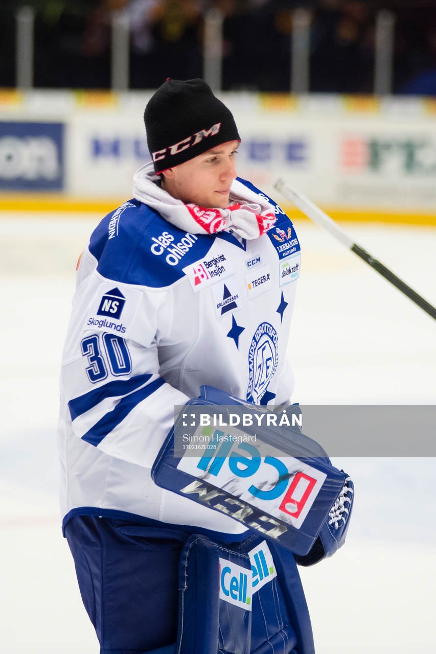 Leksands målvakt Henrik Haukeland