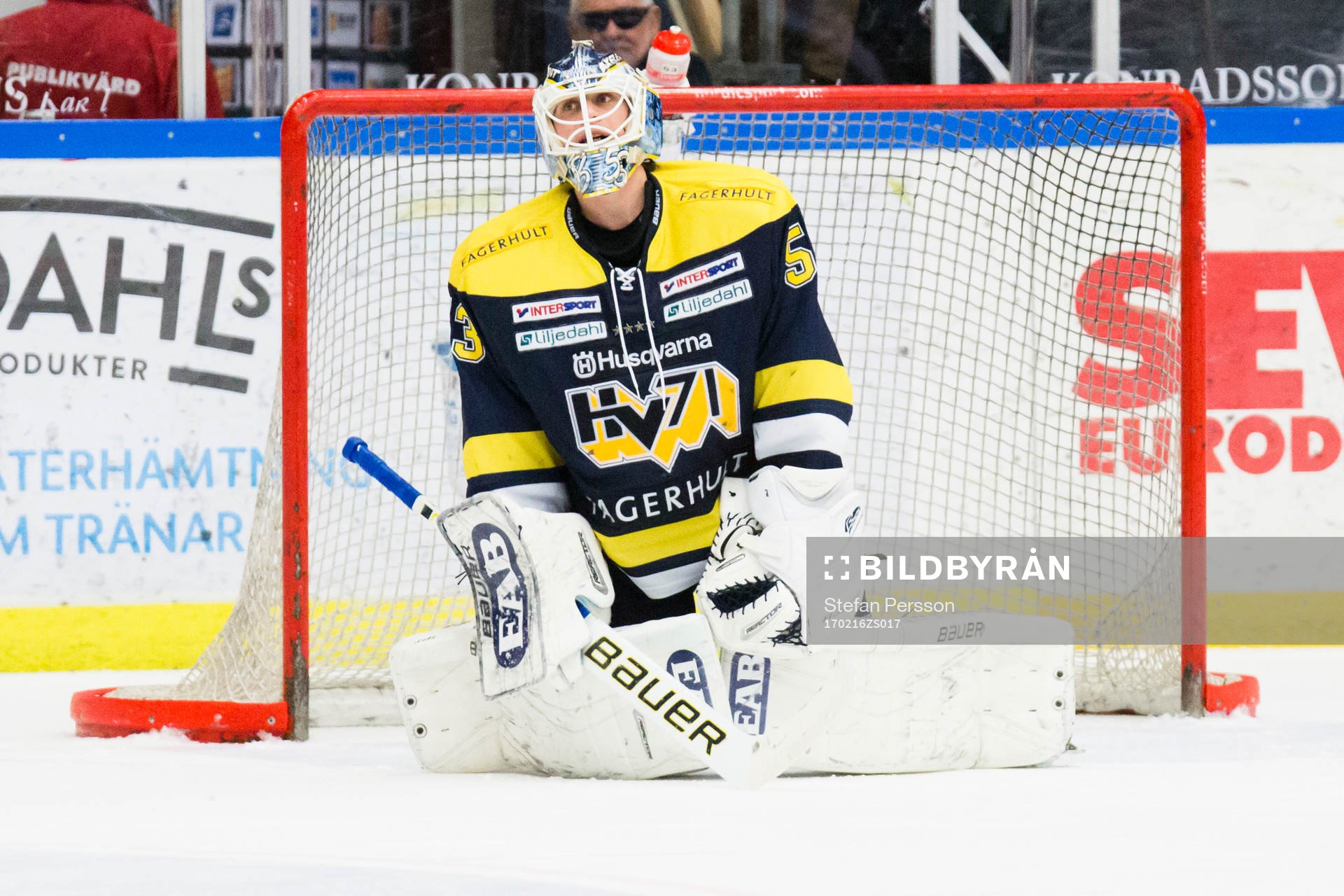 s målvakt Fredrik Pettersson-Wentzel deppar