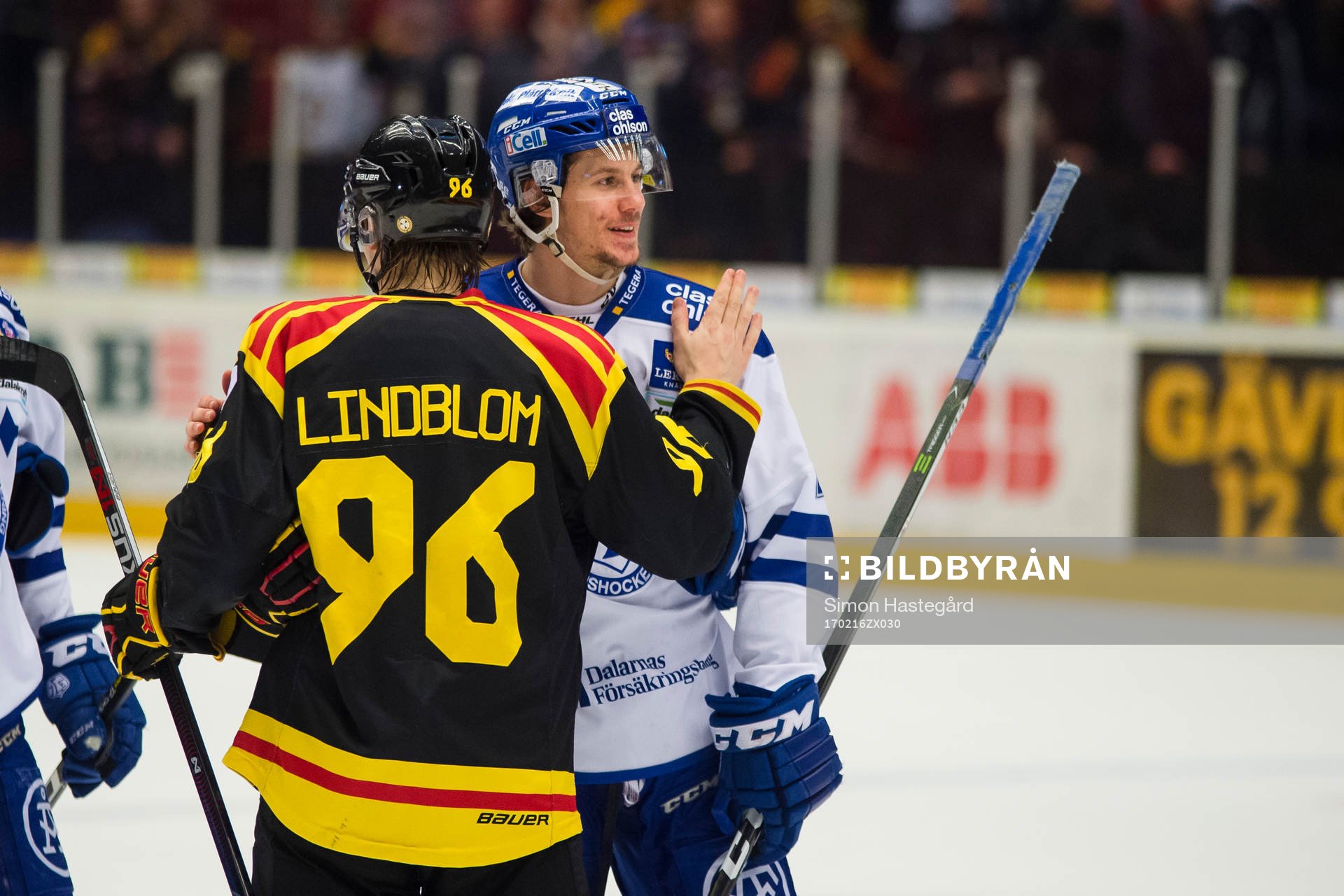 Brynäs Oskar Lindblom och Leksands Sondre Olden