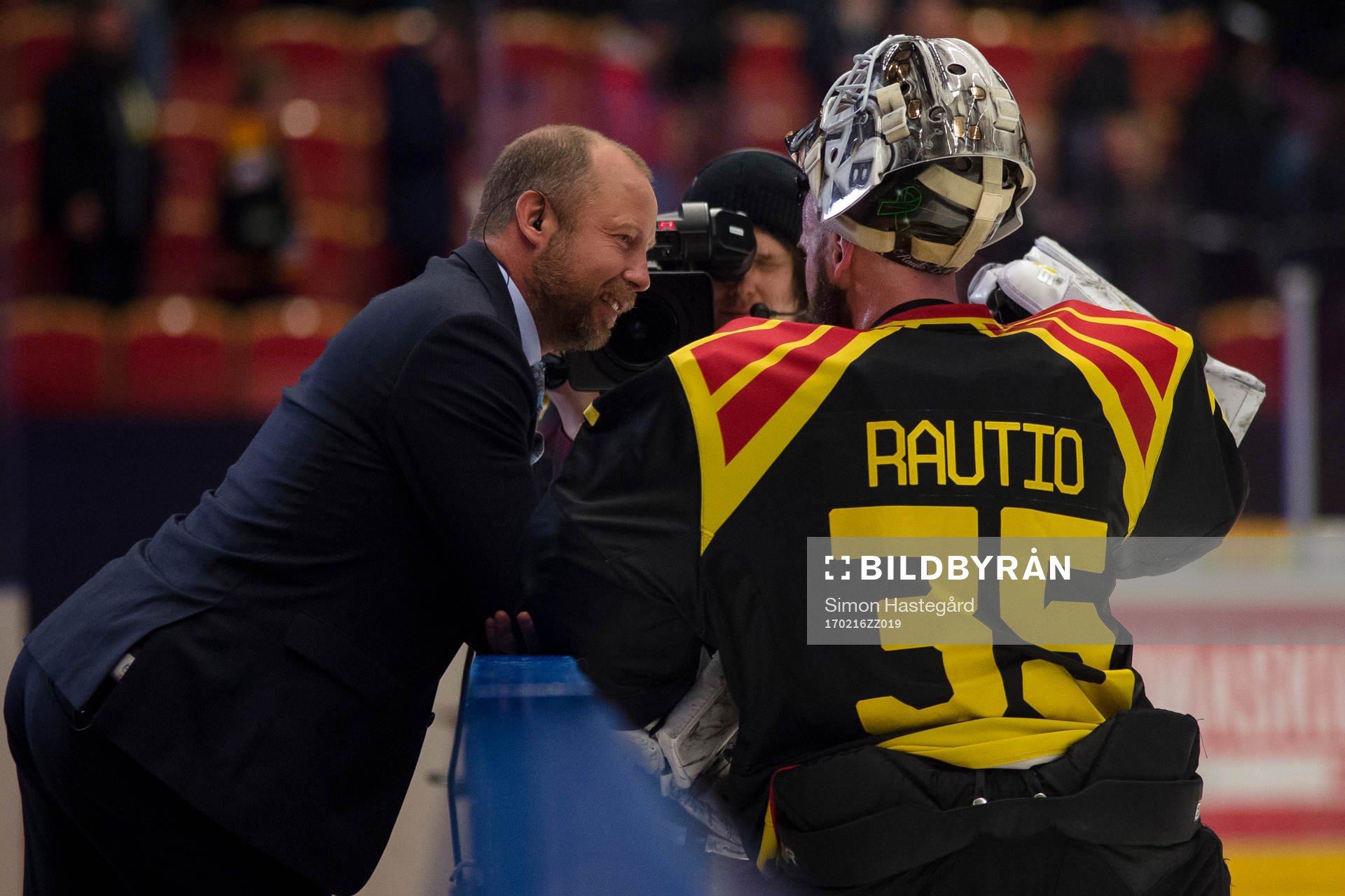 CMores Petter Rönnqvist intervjuar Brynäs målvakt David