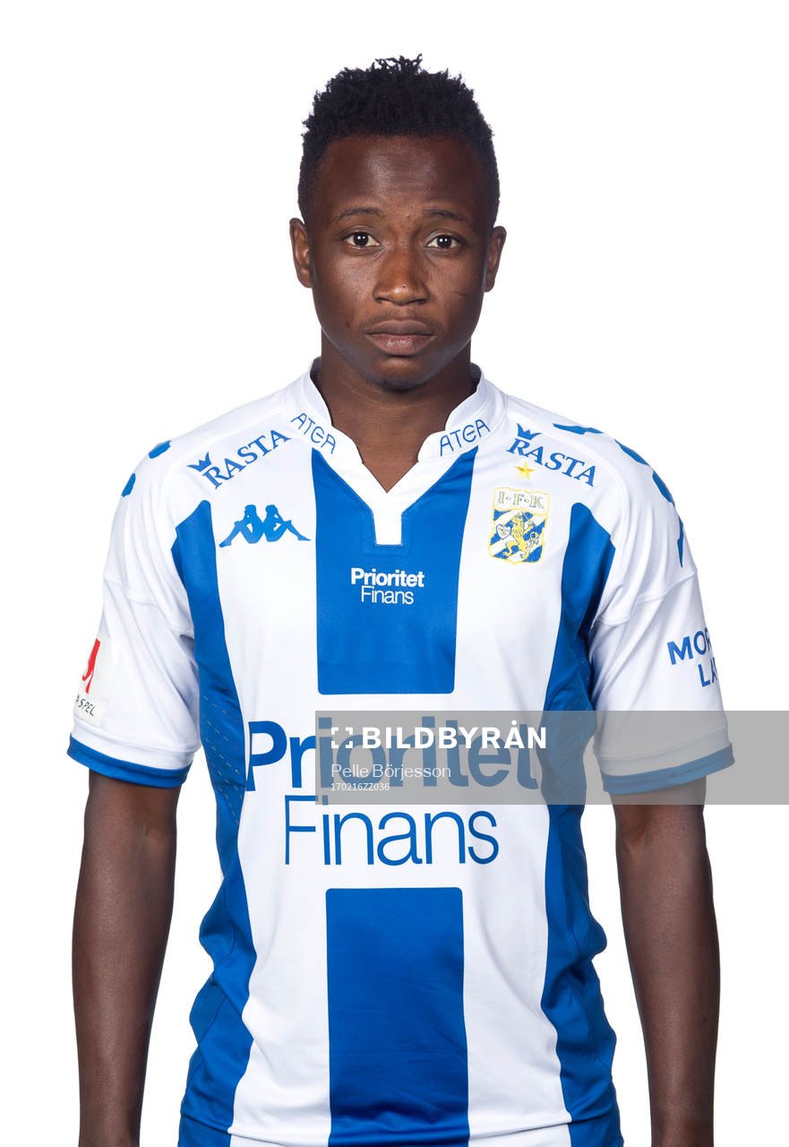 Göteborgs Prosper Kasim poserar för ett porträtt den 16 Feb 2017 i Göteborg.