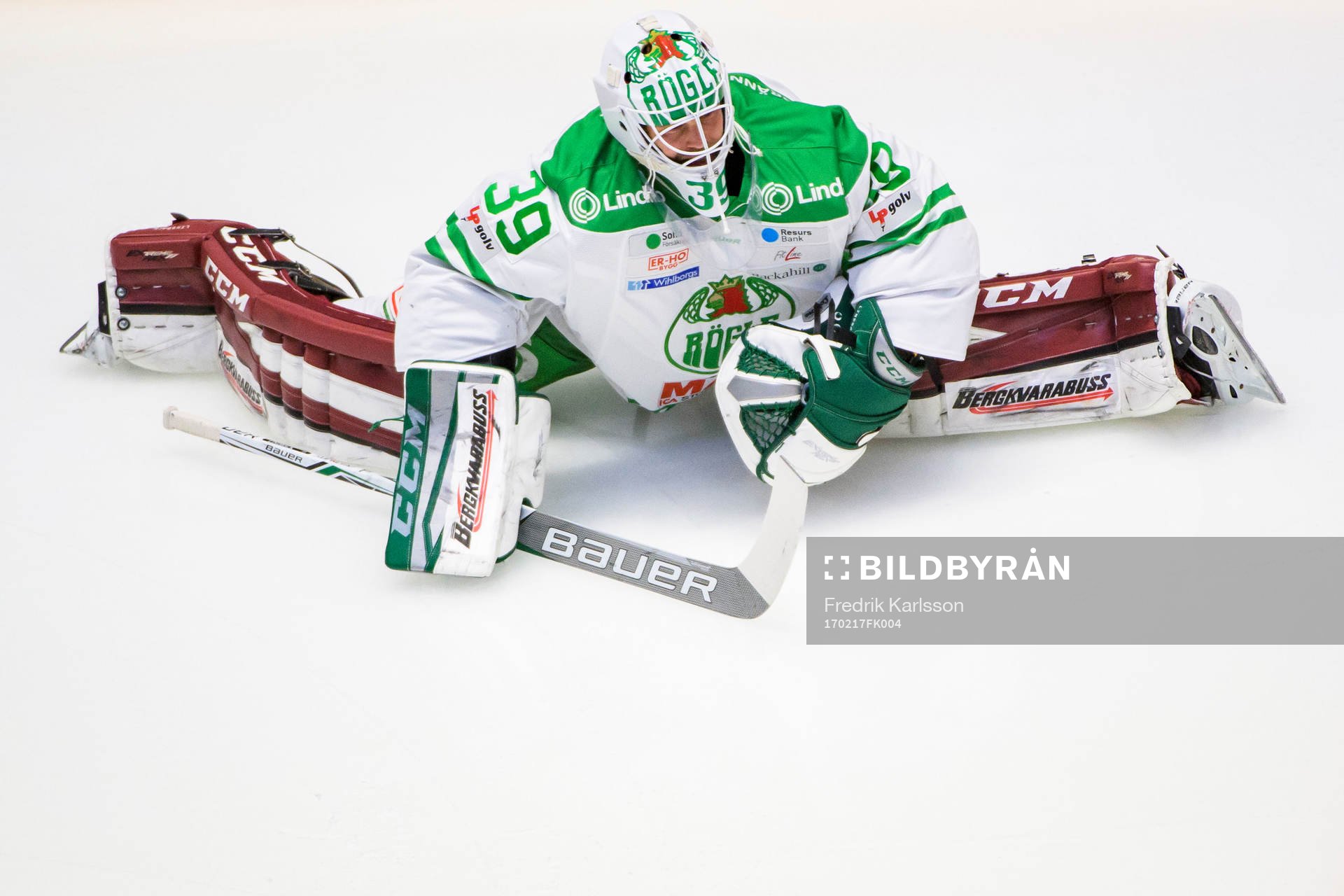 Rögles målvakt Anders Lindbäck