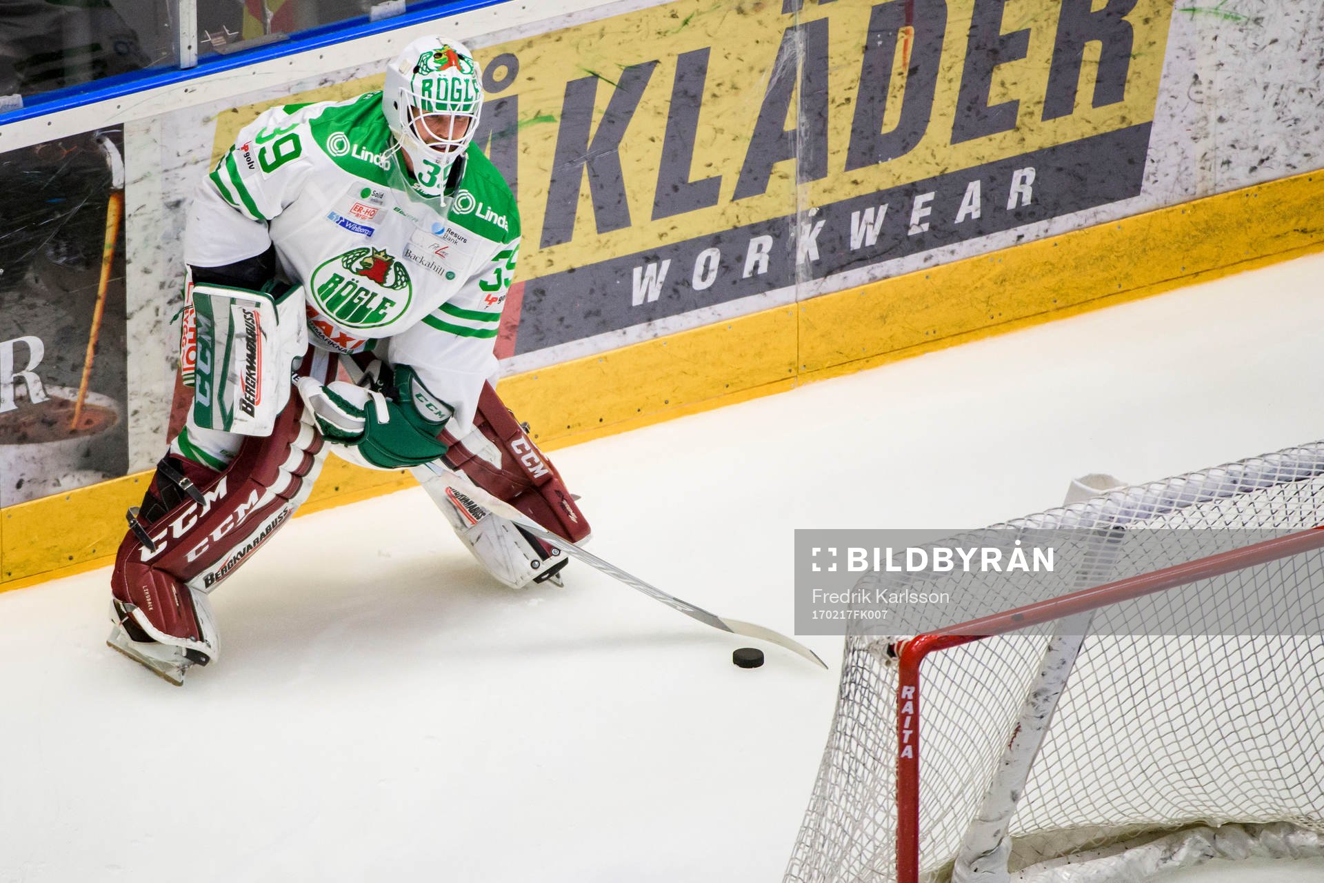 Rögles målvakt Anders Lindbäck