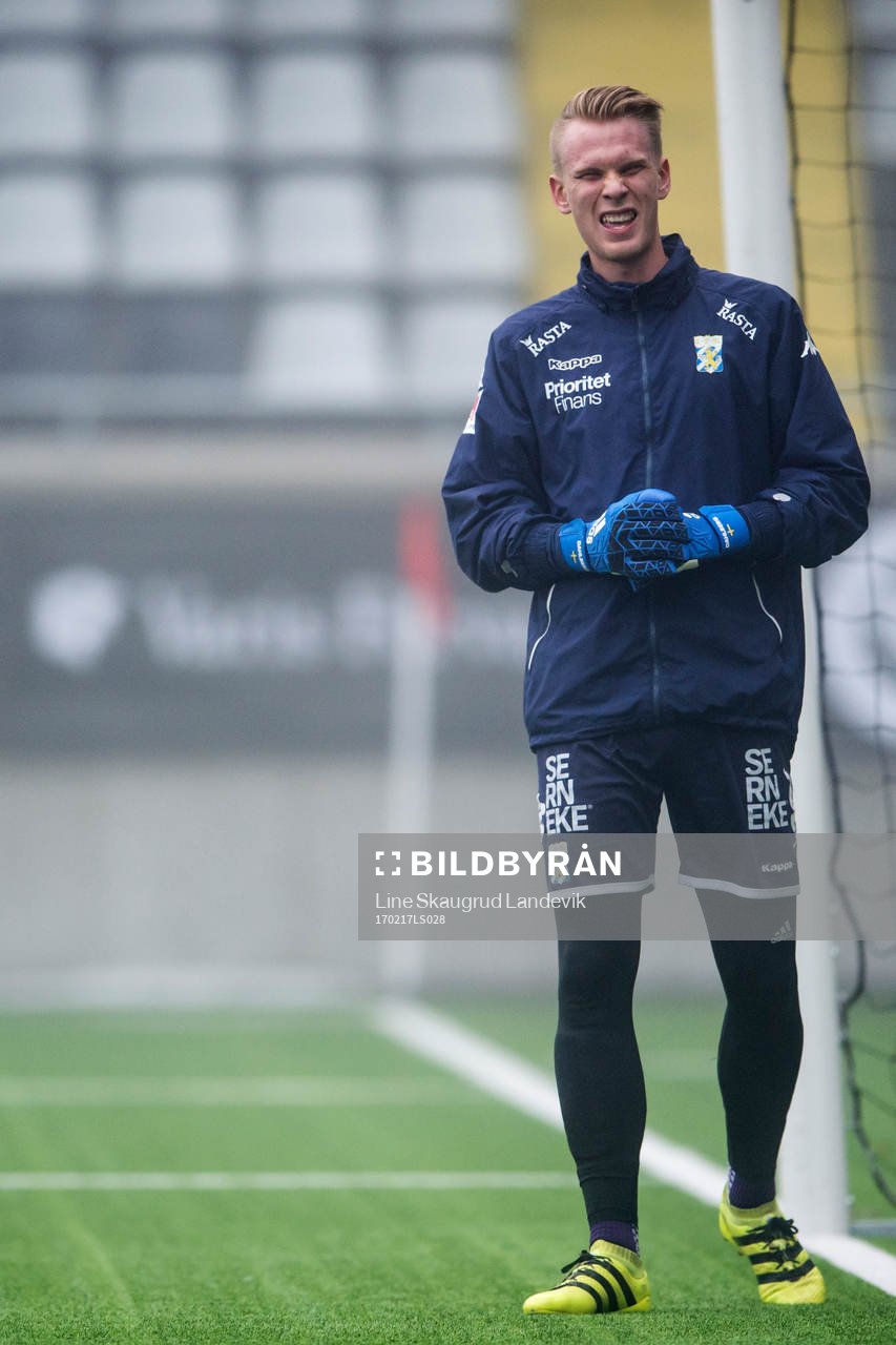 Målvakt Pontus Dahlberg