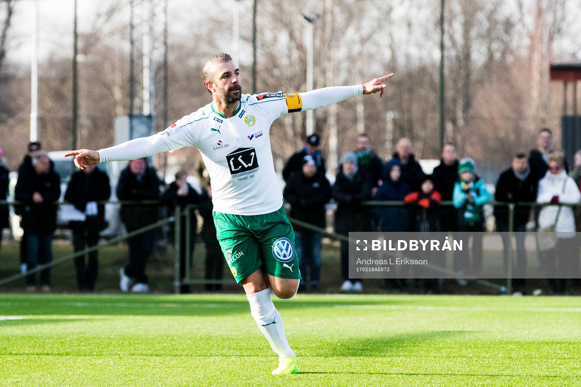 Hammarbys Kennedy Bakircioglu jublar