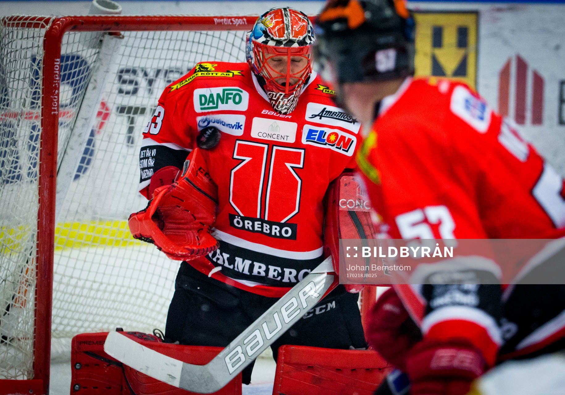 Örebros målvakt Julius Hudacek