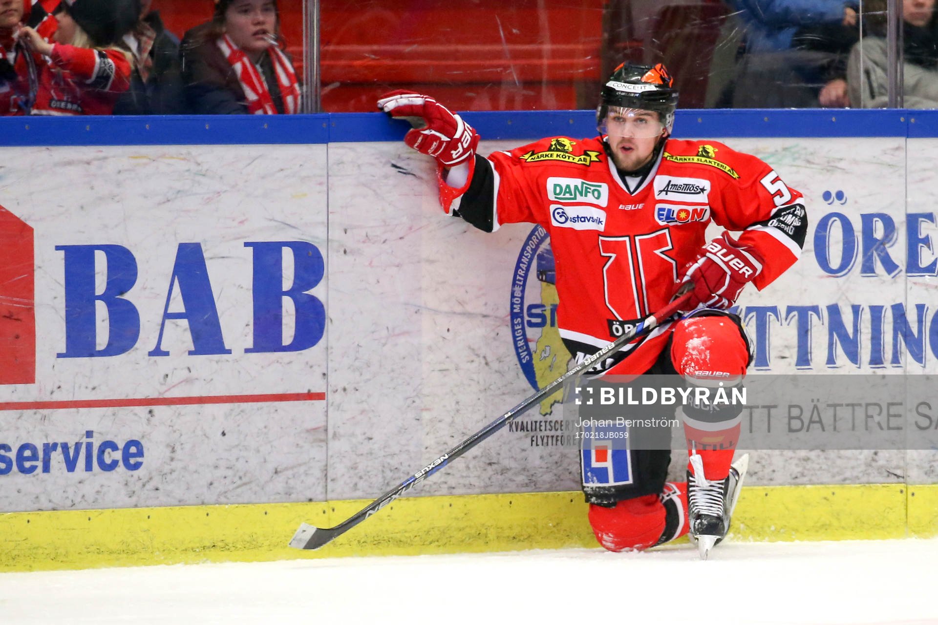 Örebros Gustaf Fransen deppar