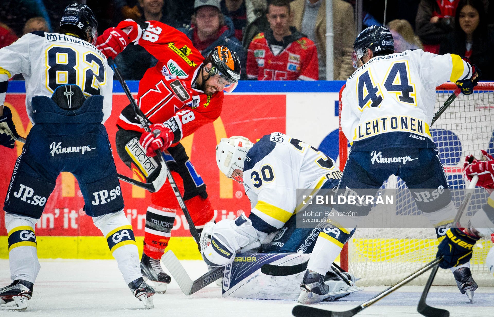s målvakt Linus Söderström