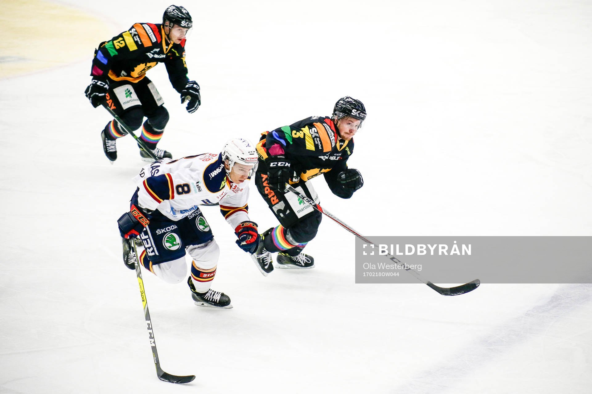 Skellefteås Niclas Burström och Adam Pettersson