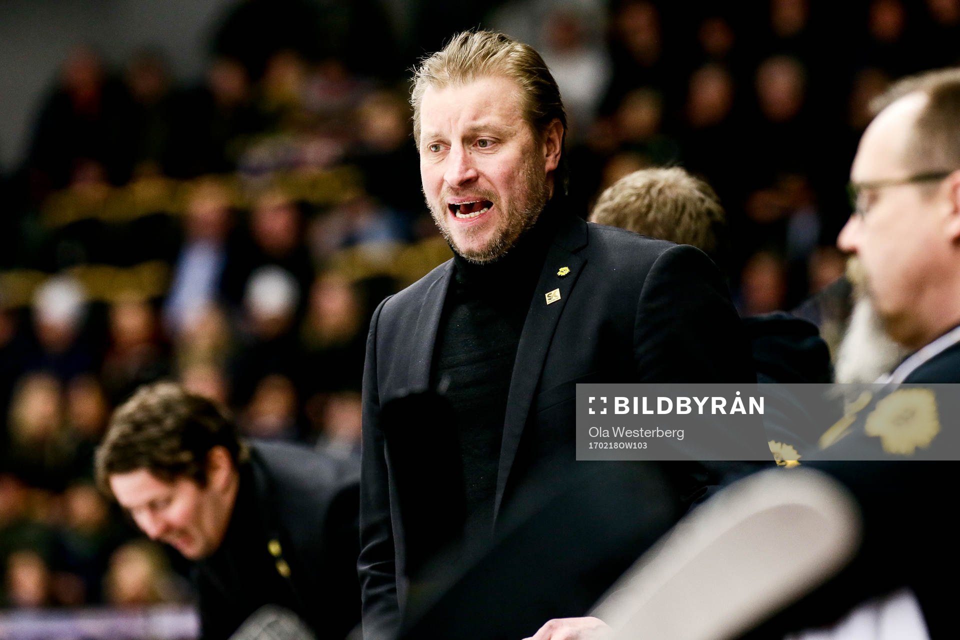 Skellefteås tränare Fredrik Öberg