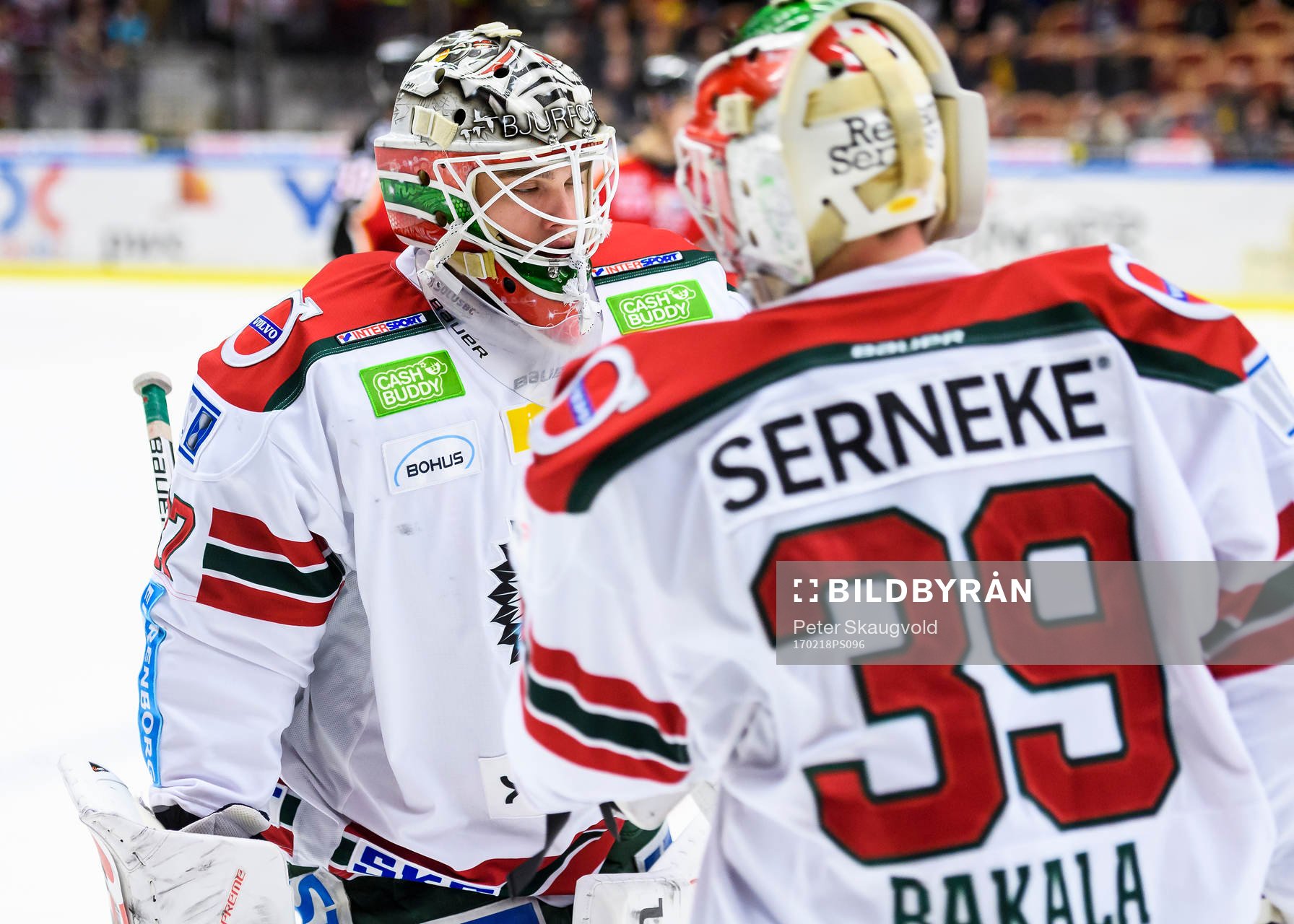 Frölundas målvakt Johan Gustafsson ersätter målvakt Dan