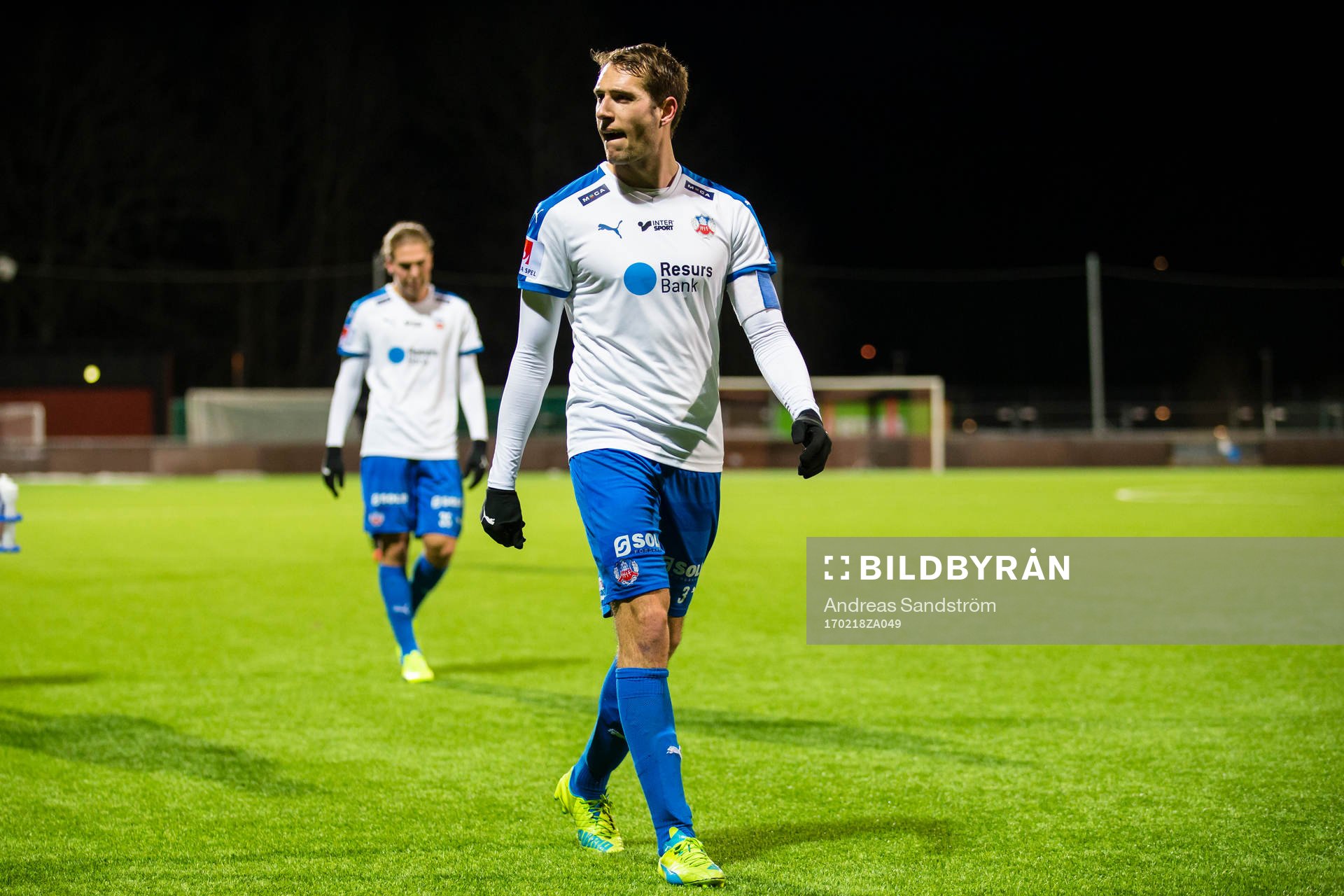 Helsingborgs Frederik Helstrup deppar