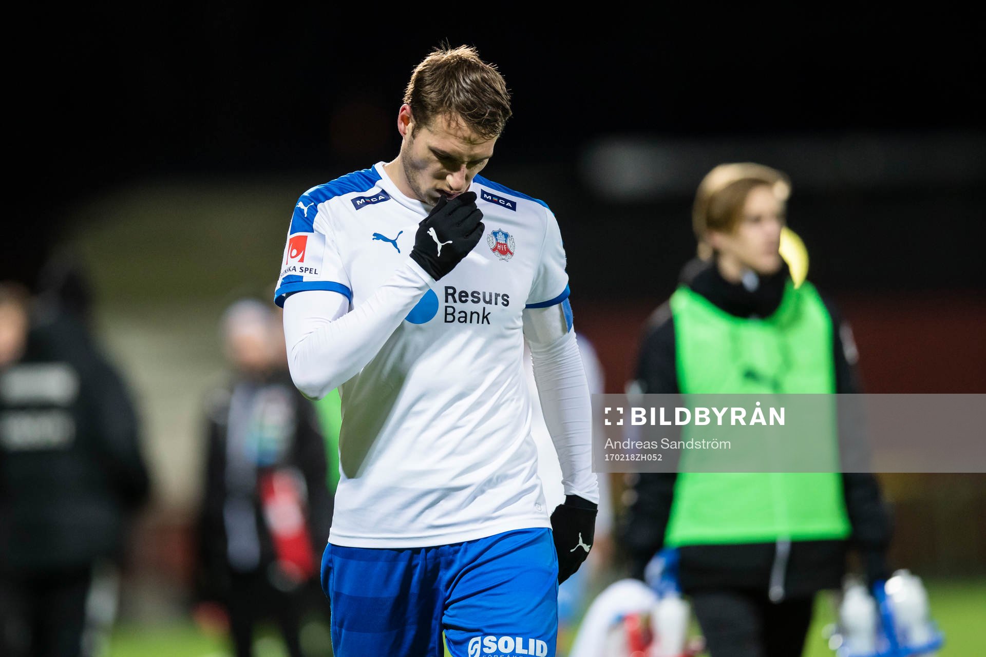 Helsingborgs Frederik Helstrup deppar