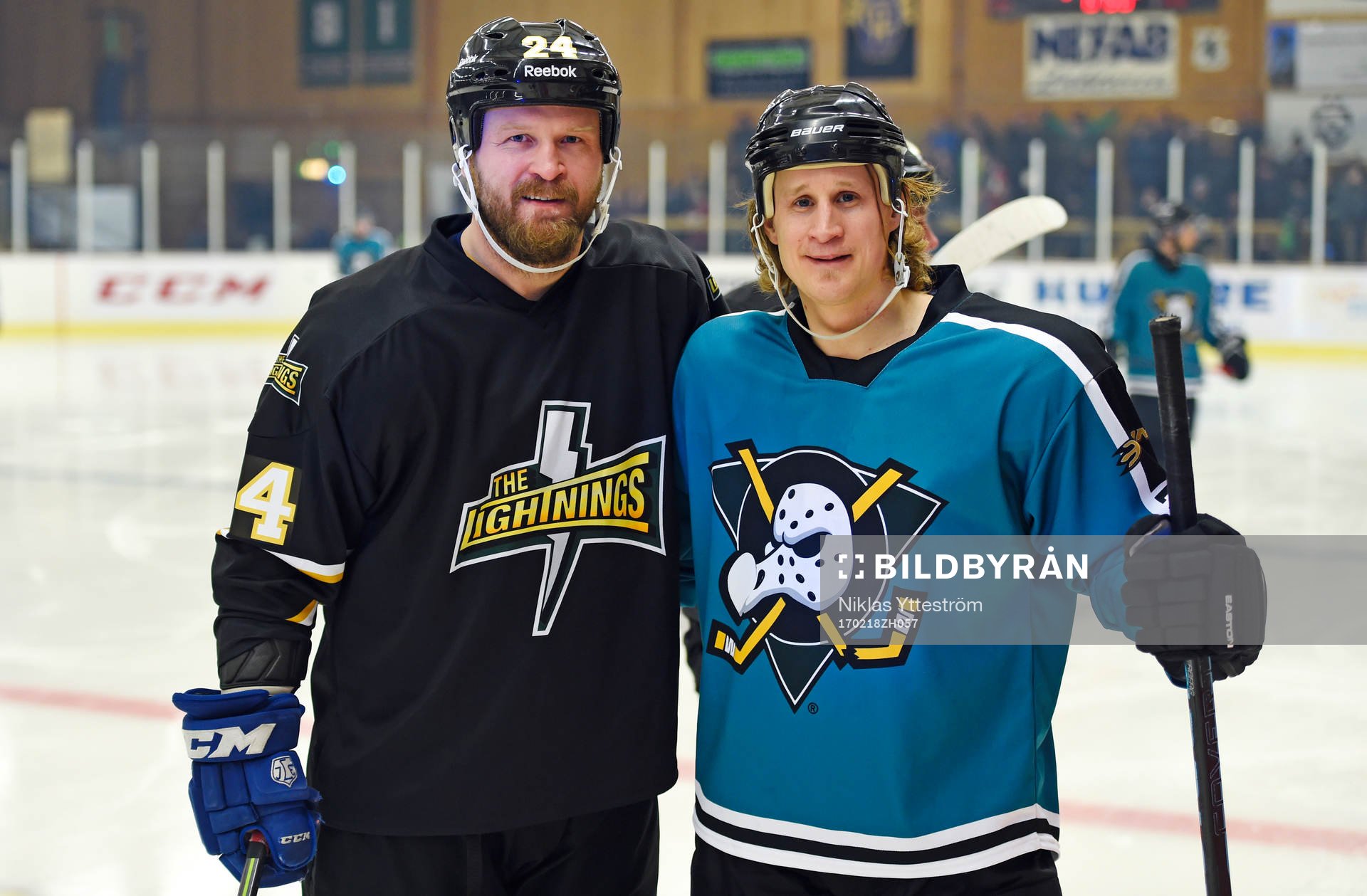 Lightnings Jonas Frögren och Dronts Jonathan Hedström