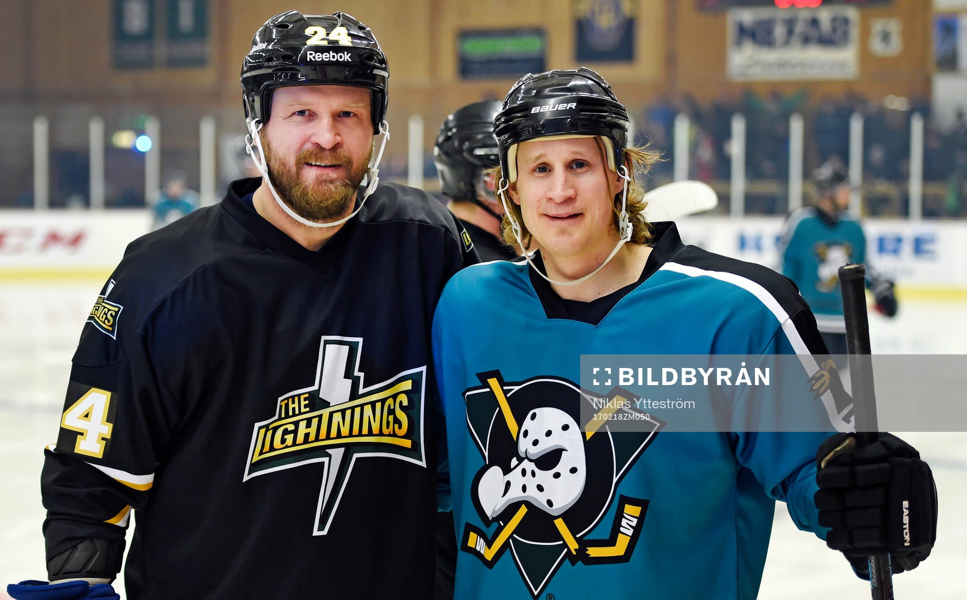 Lightnings Jonas Frögren och Dronts Jonathan Hedström