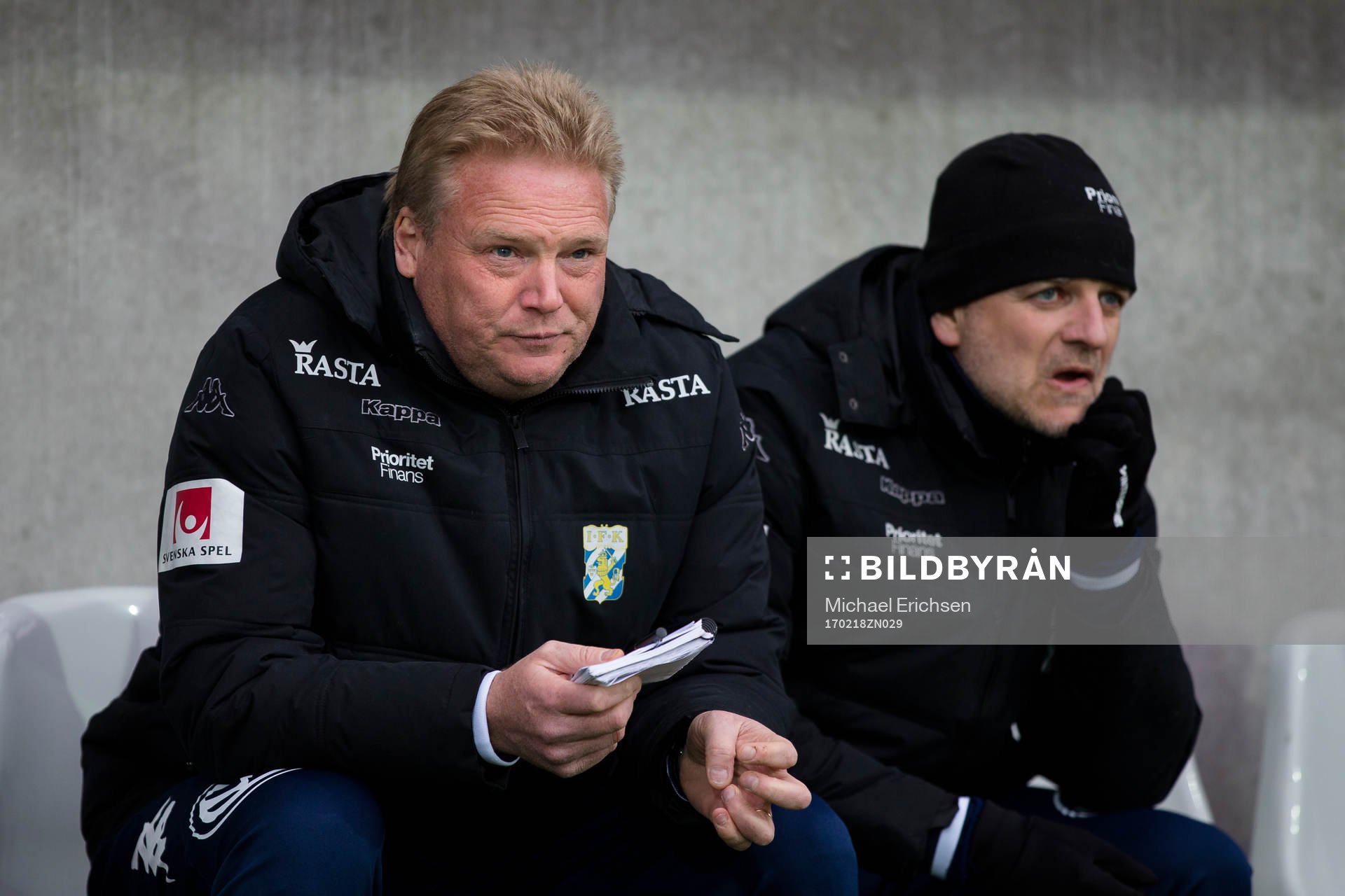 IFK Göteborgs tränare Jörgen Lennartsson och