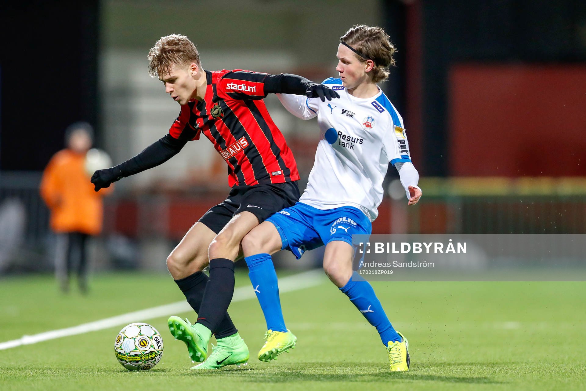 Brommapojkarnas Felix Beijmo och Helsingborgs Max Svensson