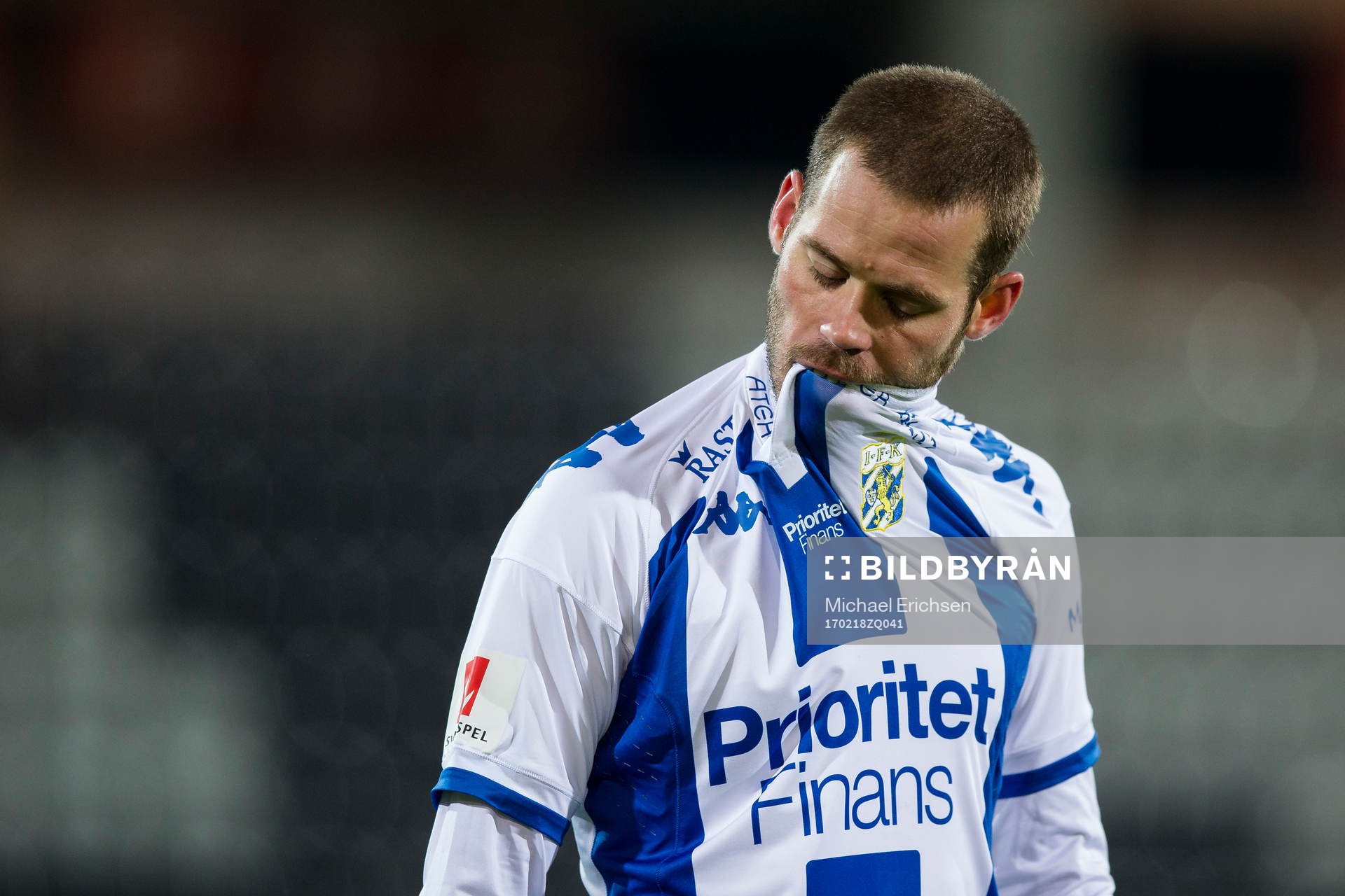 IFK Göteborgs Emil Salomonsson deppar