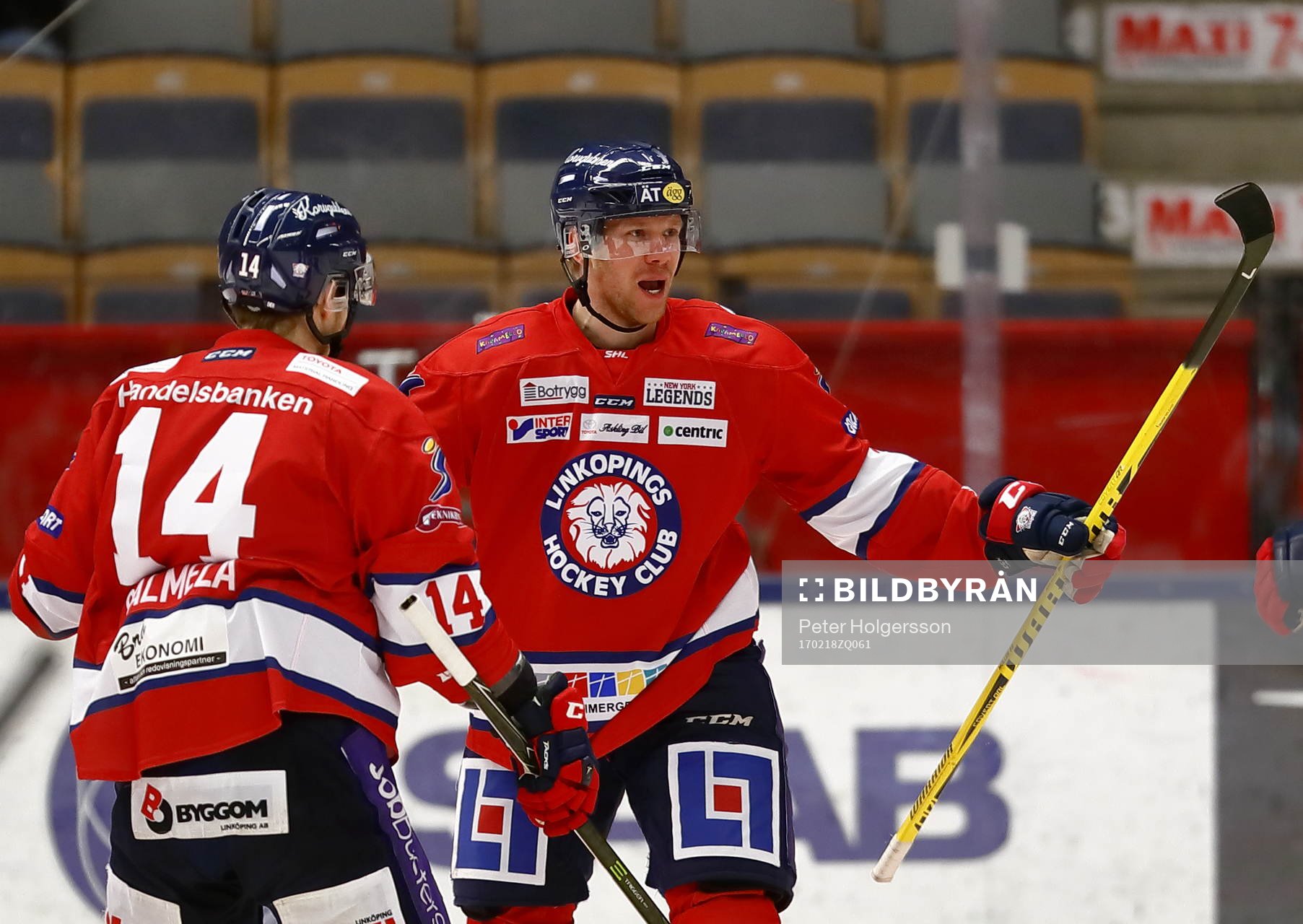 Linköpings Marcell Müller jublar
