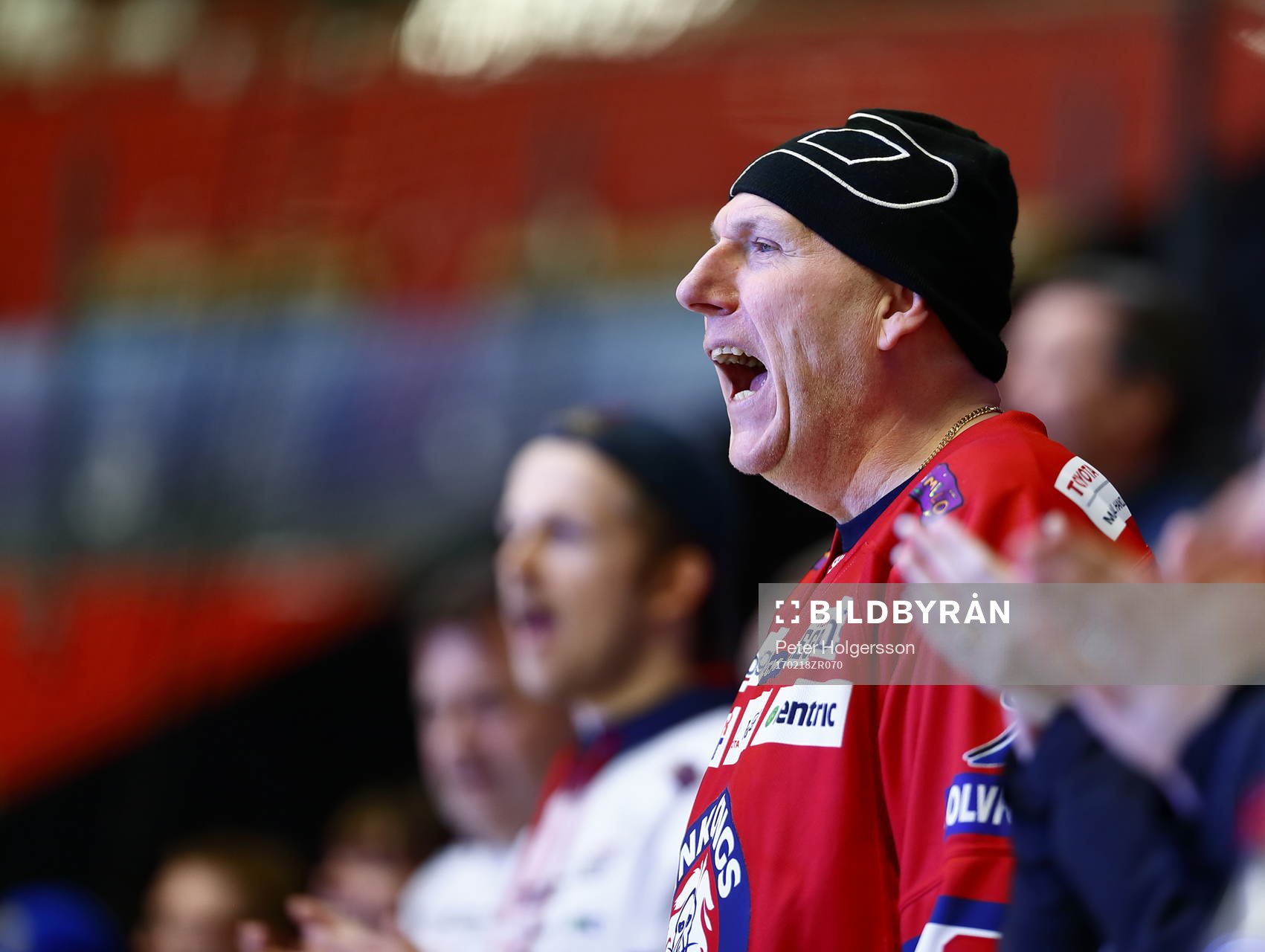 Linköpings supporter jublar