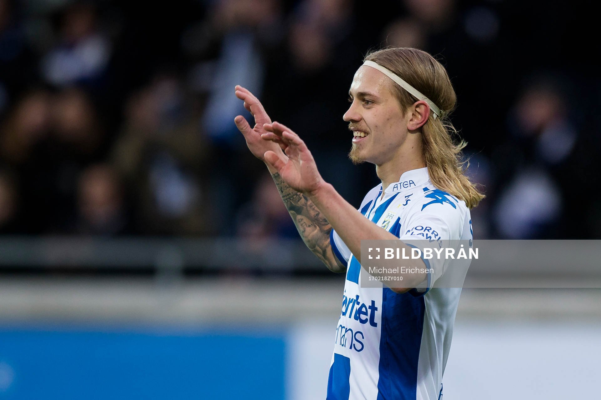 IFK Göteborgs Elias Mar Omarsson jublar