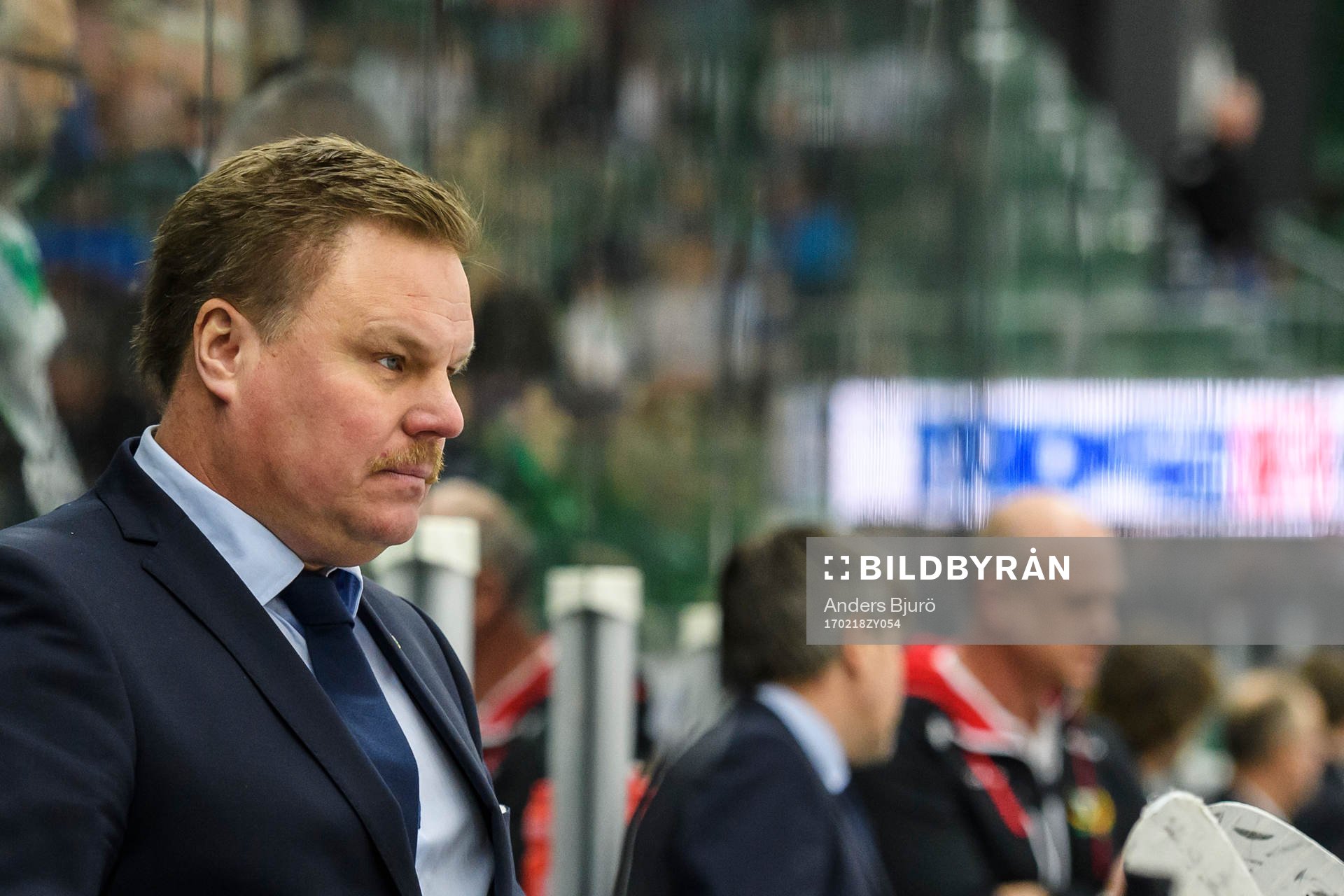 Färjestads Tränare Leif Carlsson