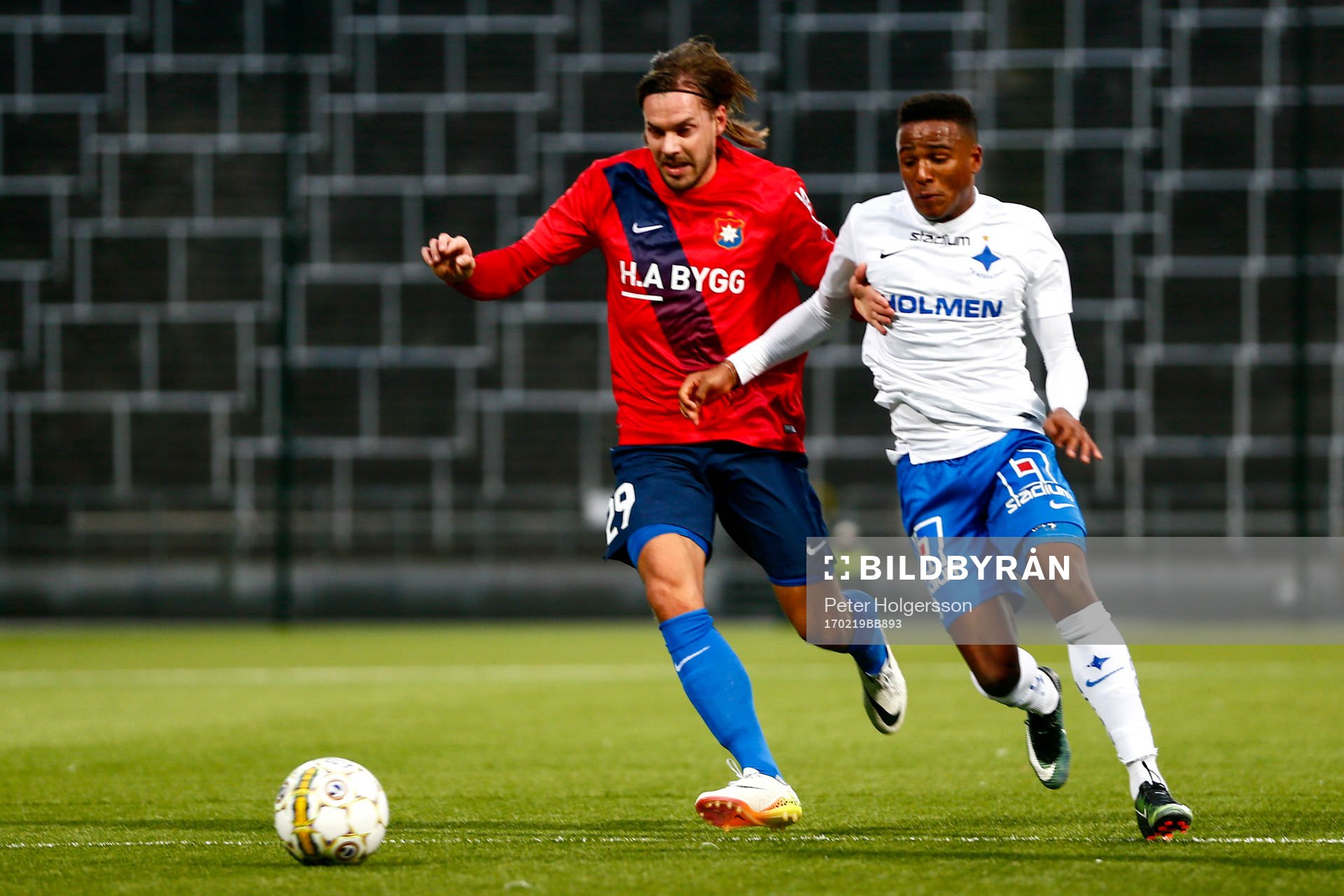Örgrytes Danny Ervik och Norrköpings Niclas Eliasson