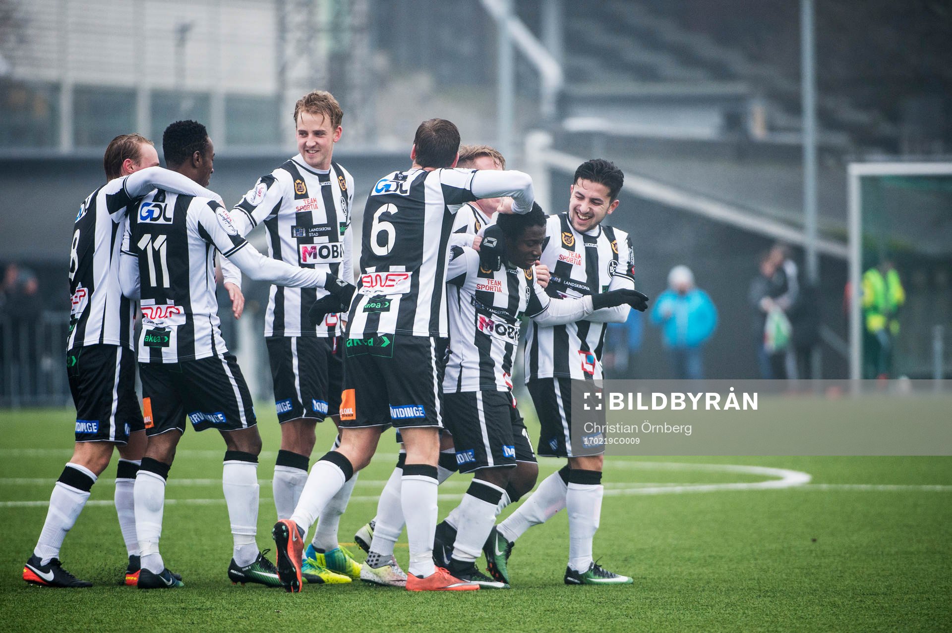 Landskronas Philip Andersson, Rasmus Alm och Saber Azizi