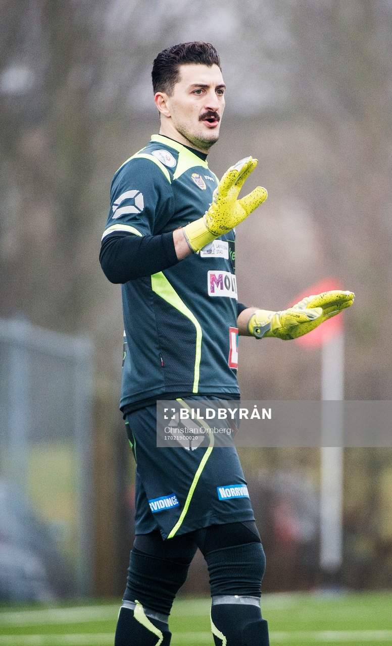 Landskronas målvakt Ivo Vazgec
