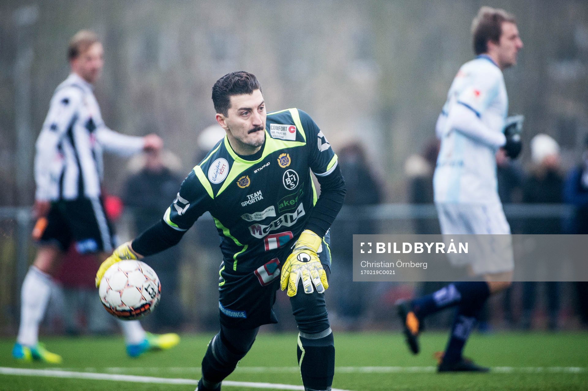 Landskronas målvakt Ivo Vazgec